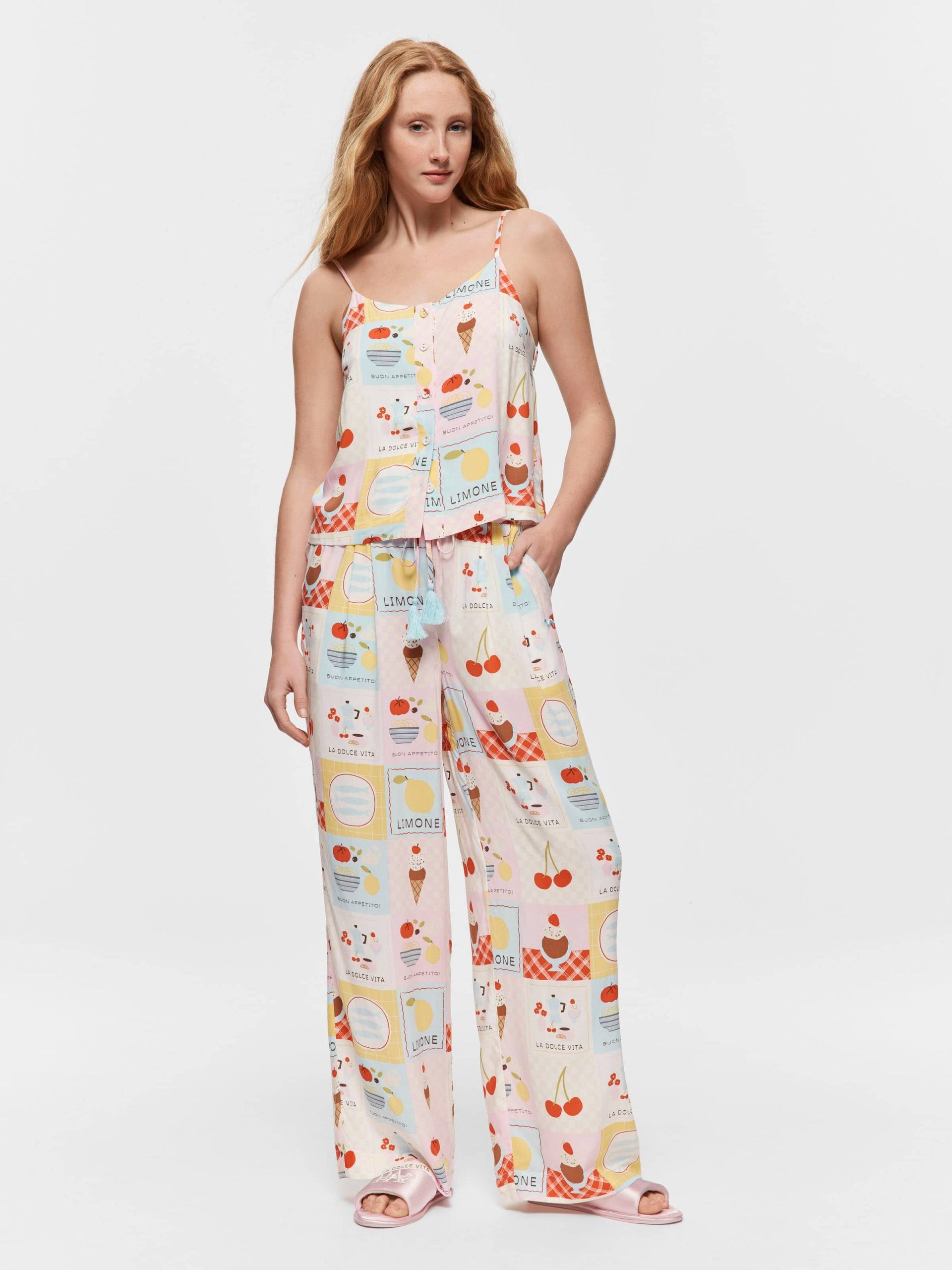 Italian Food Cami multi