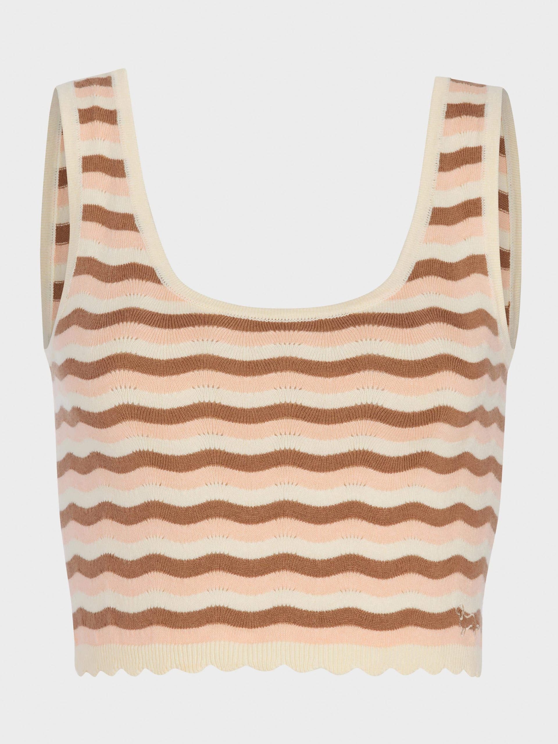 Knit Crop Top multi