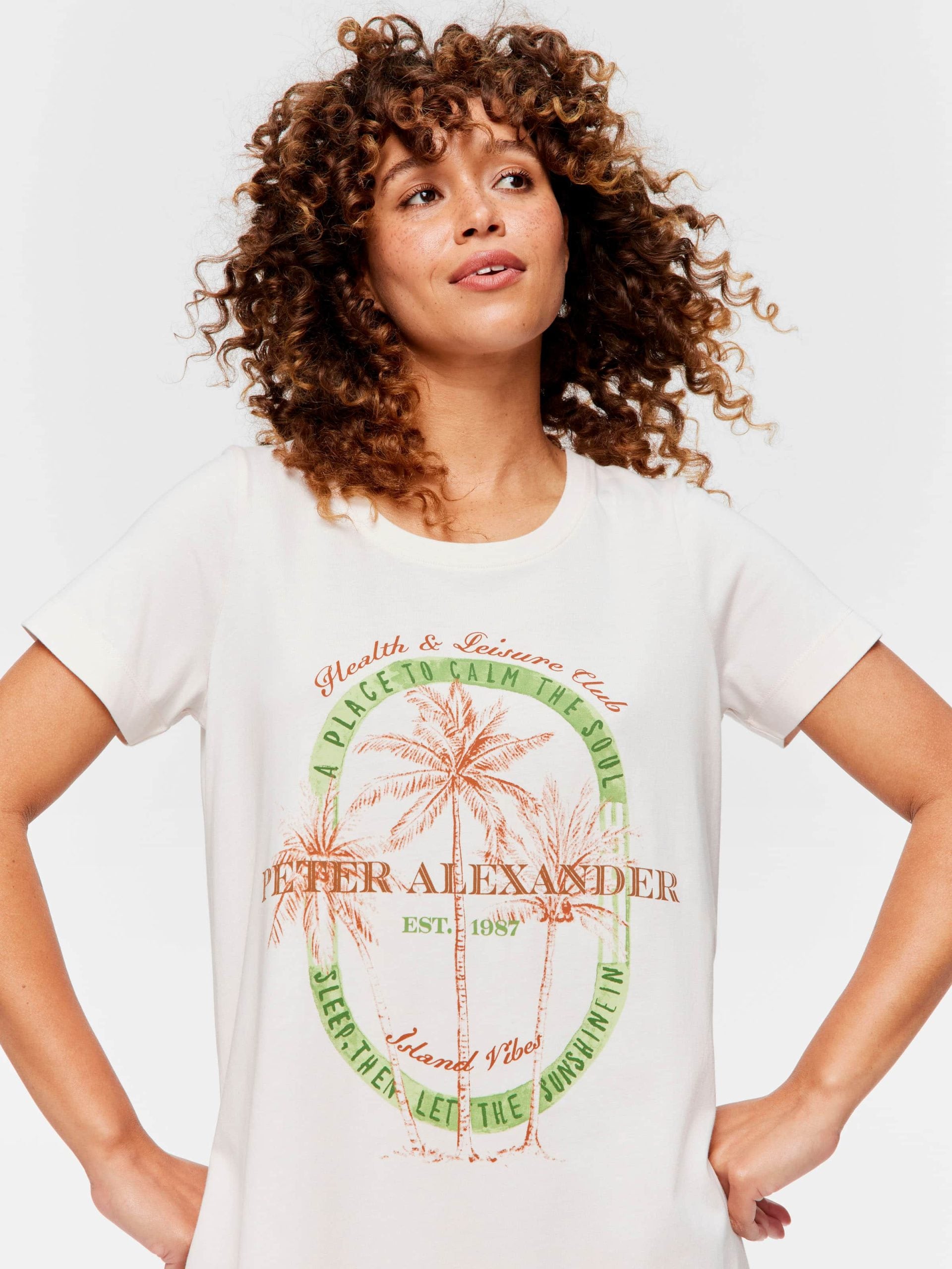 Holiday Sleep Tee multi