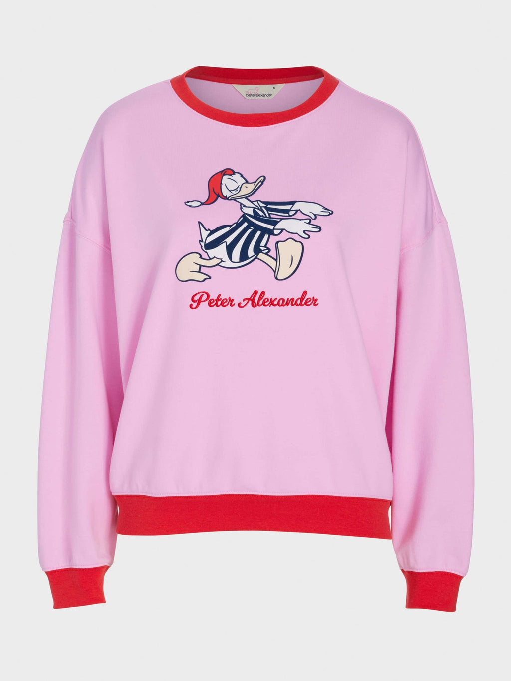 Sleepy Donald Duck Sweater Pink