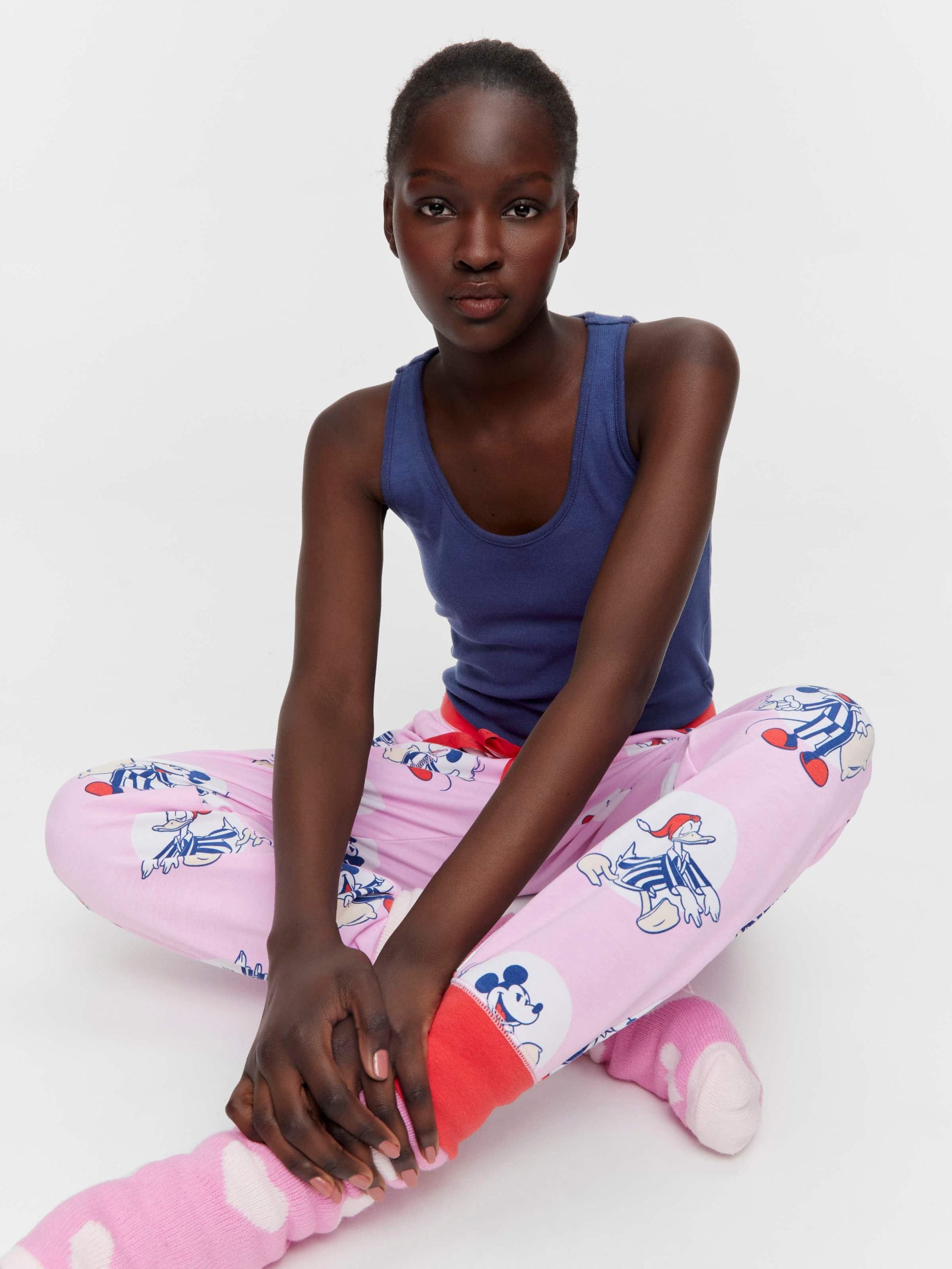 Sleepy Donald Duck Easy Pj Pant Multi