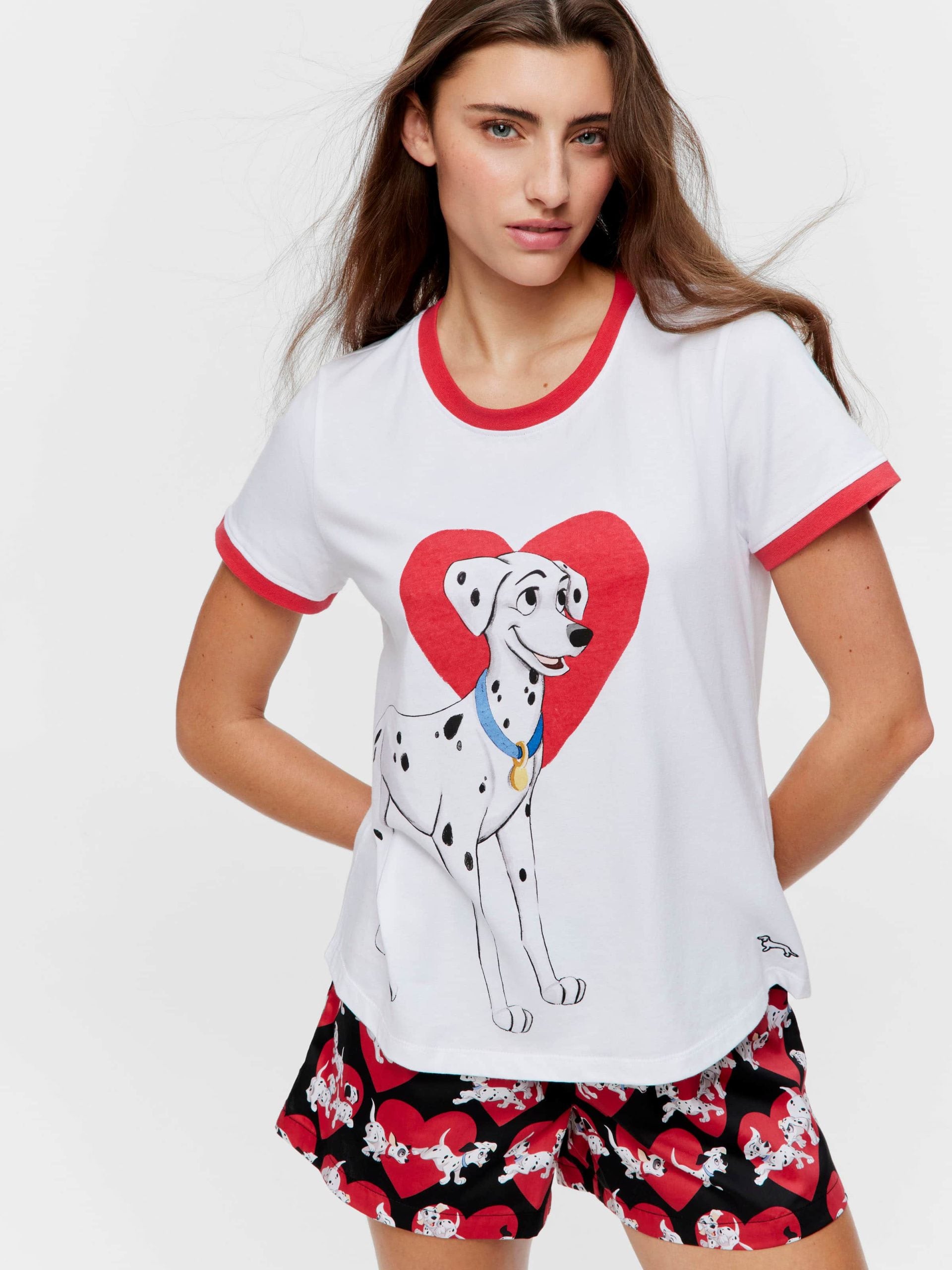 101 Dalmatians Tee white