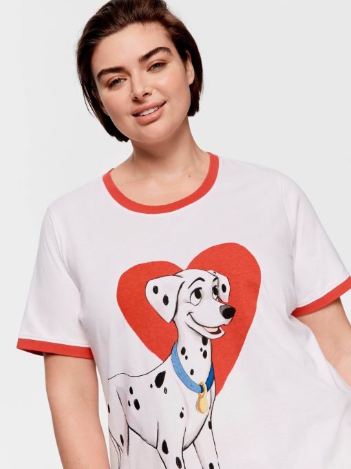 P.A. Plus 101 Dalmatians Tee White