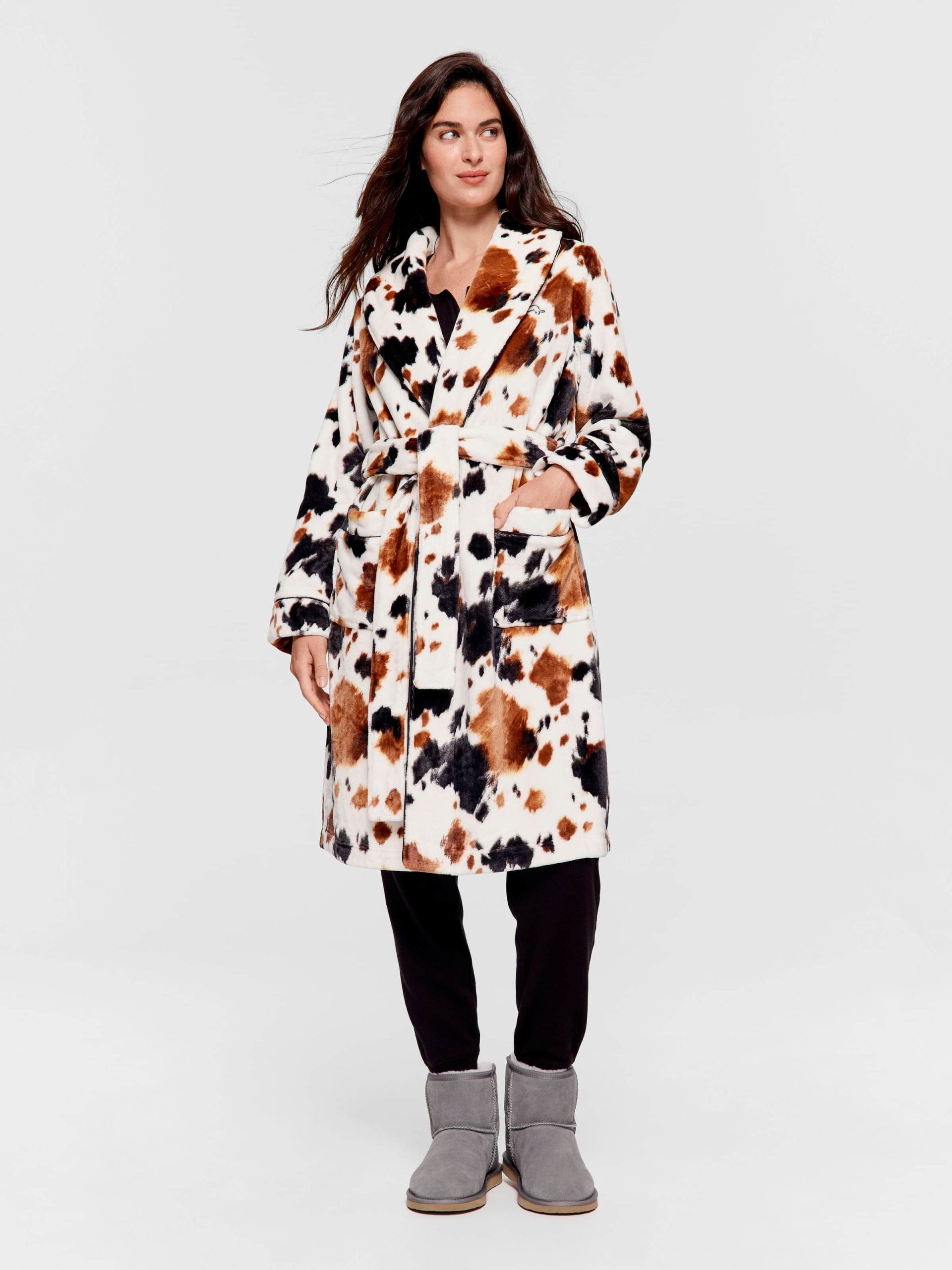 Cow Print Gown Multi