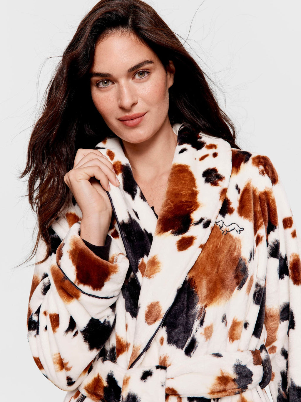 Cow Print Gown Multi