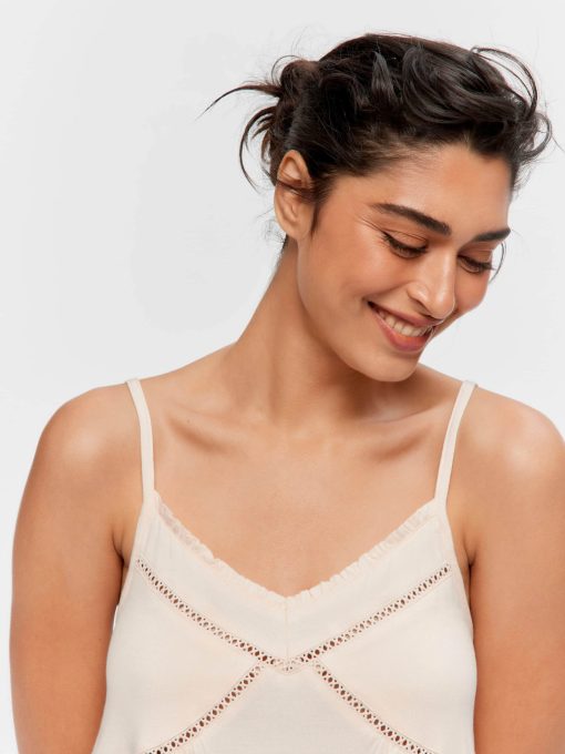 Soft Pink Bamboo Jersey Tank pink