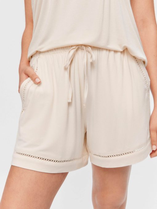 Soft Pink Bamboo Jersey Long Short pink