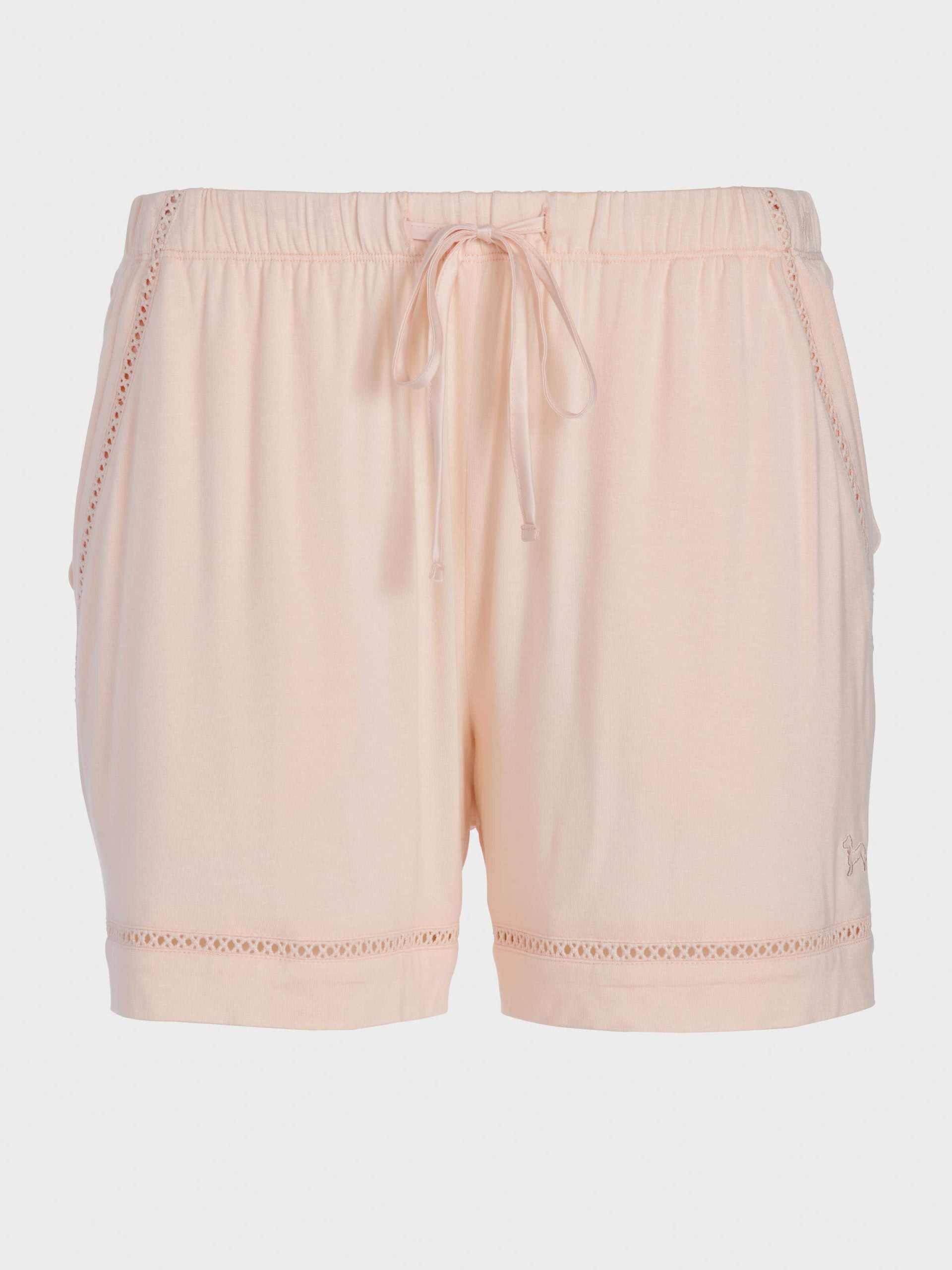 Soft Pink Bamboo Jersey Long Short pink