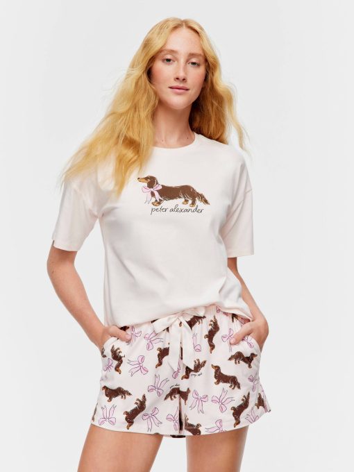 Penny With Bow Mid Short Multi