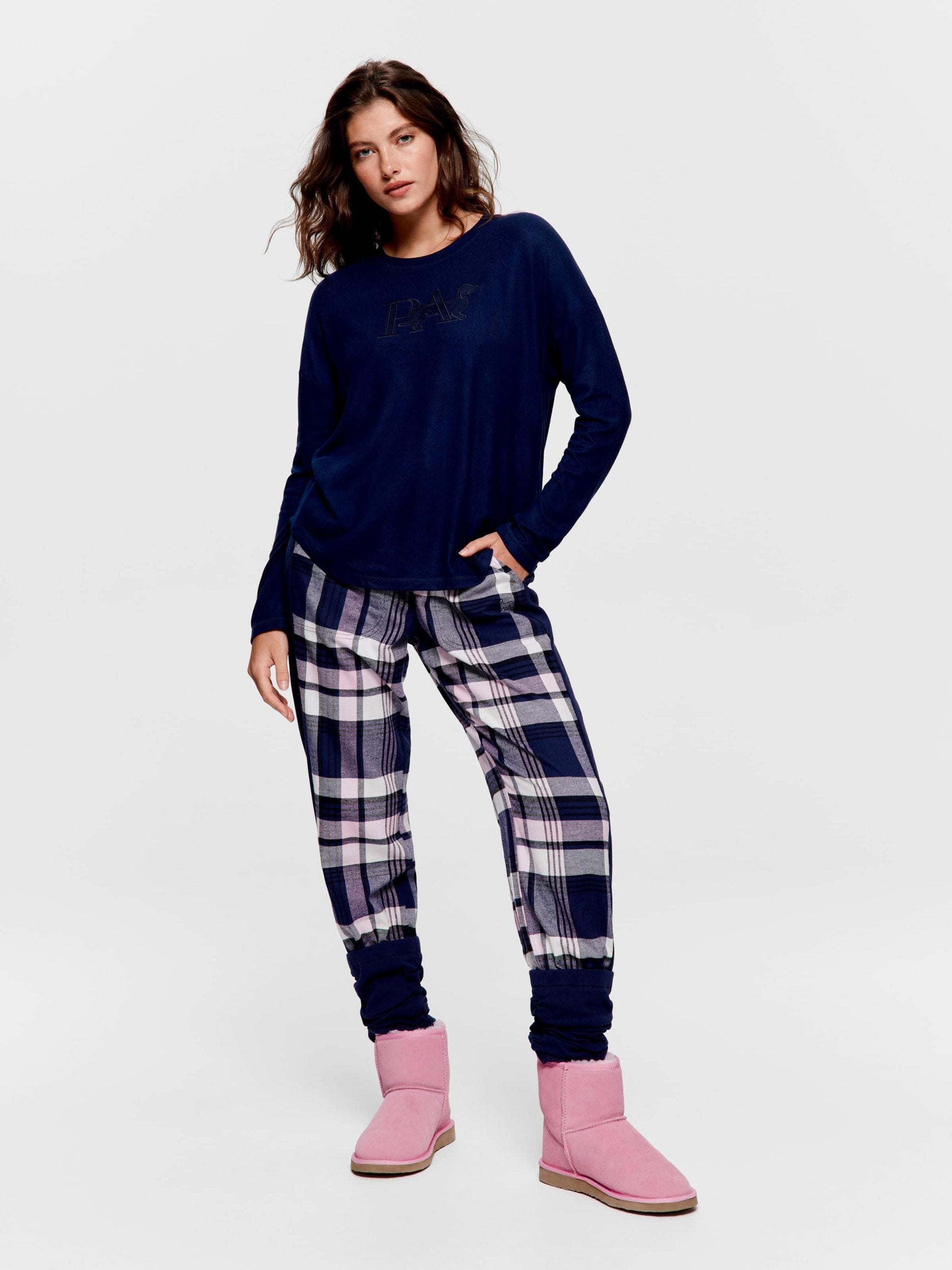Navy Plush Sweater navy