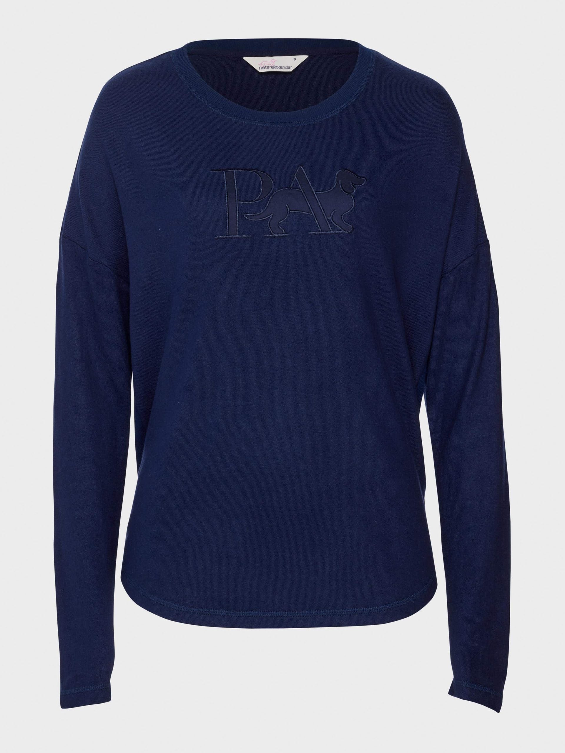 Navy Plush Sweater navy