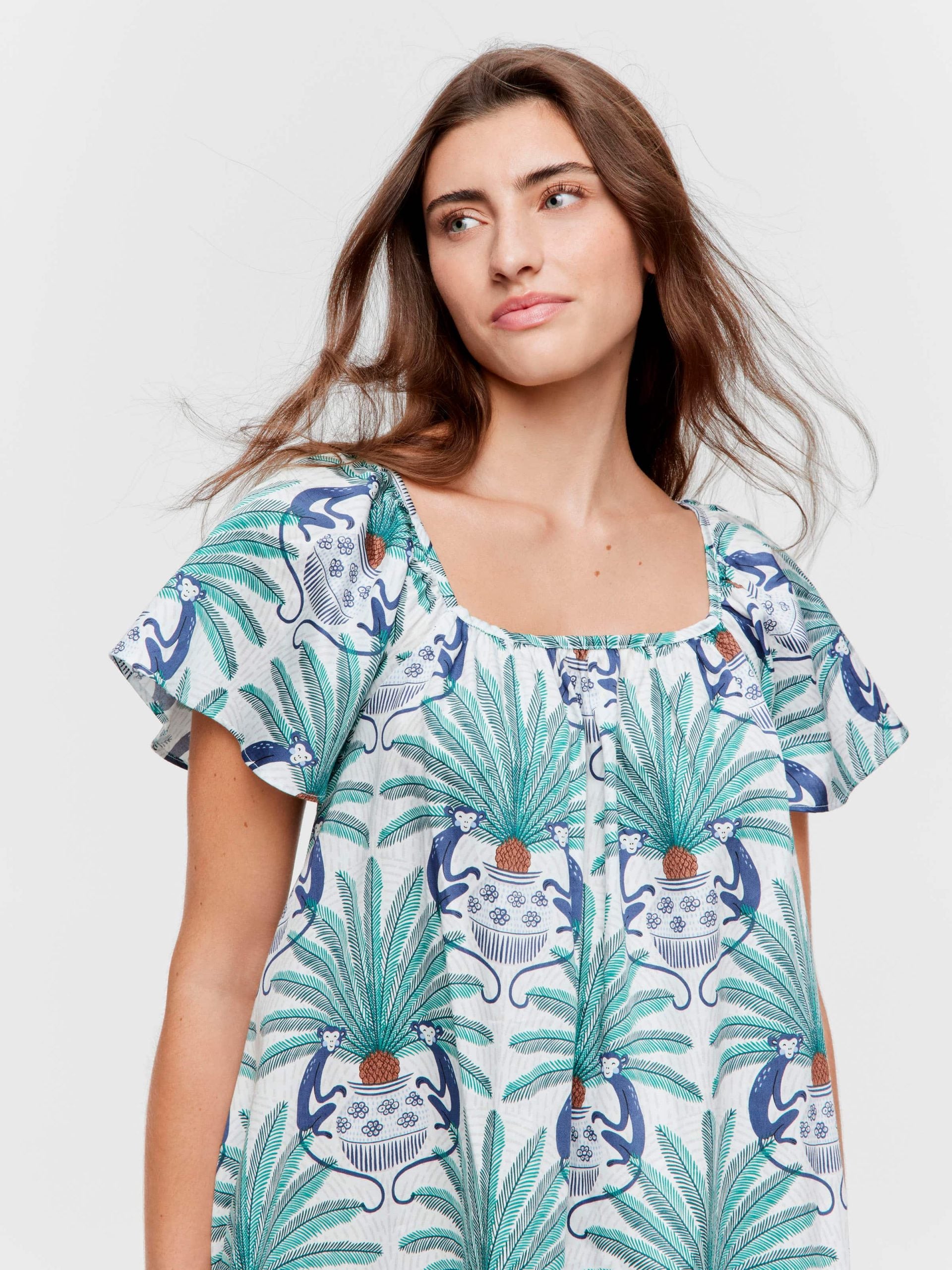 Monkeying Around Fashion Nightie multi