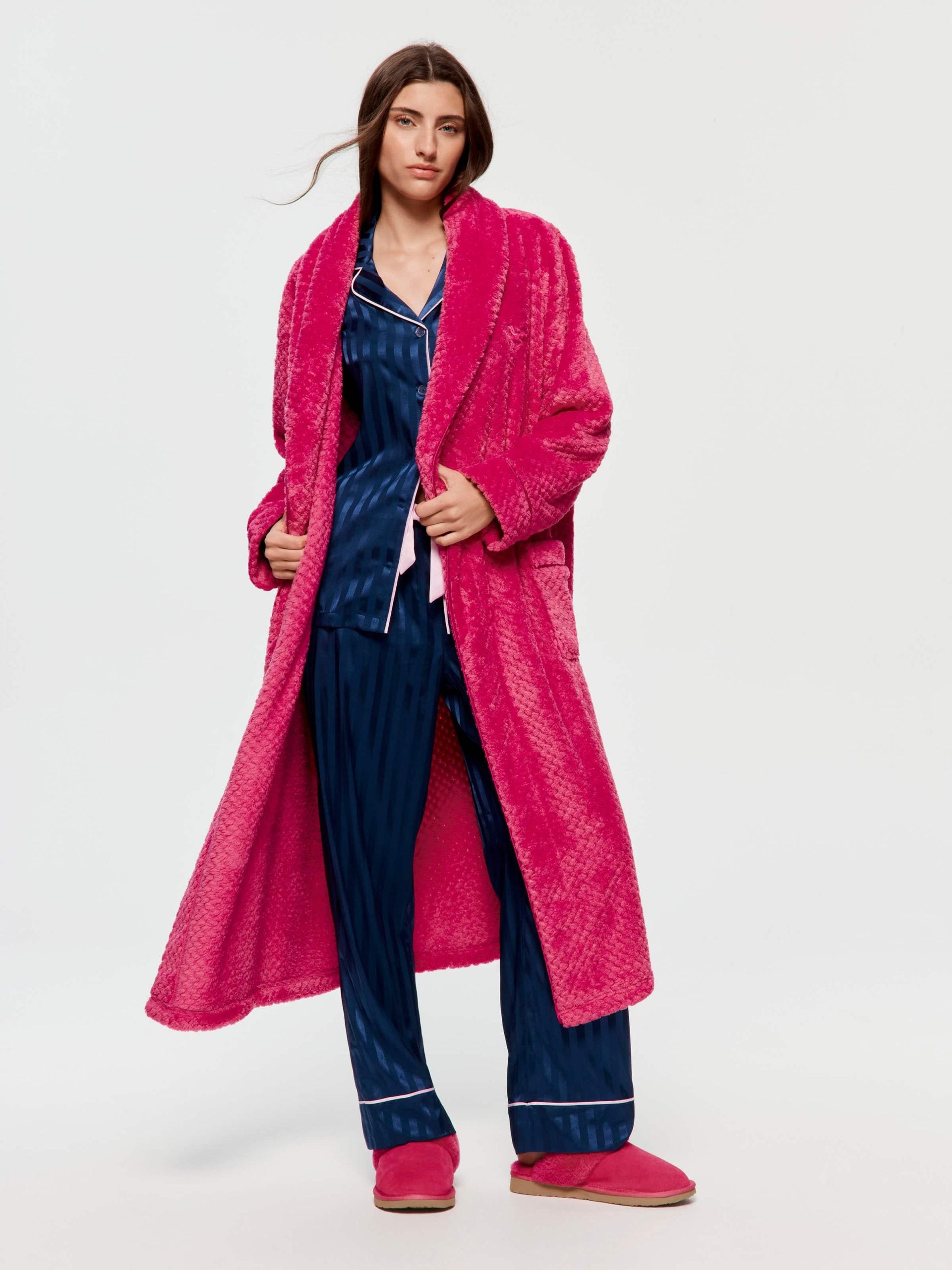 Peters Berry Nice Jacquard Gown raspberry