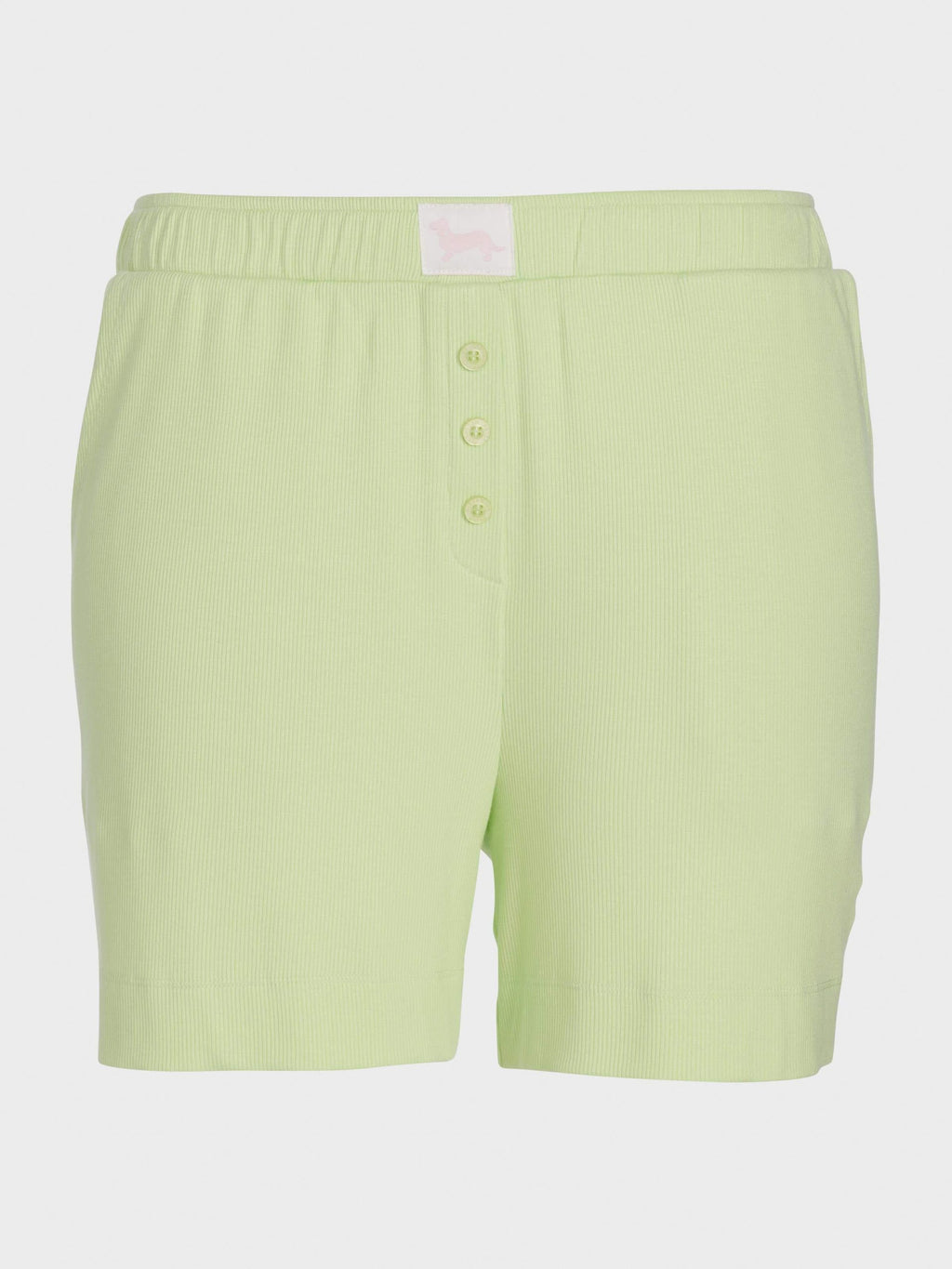 Mint Bamboo Rib Mid Short mint