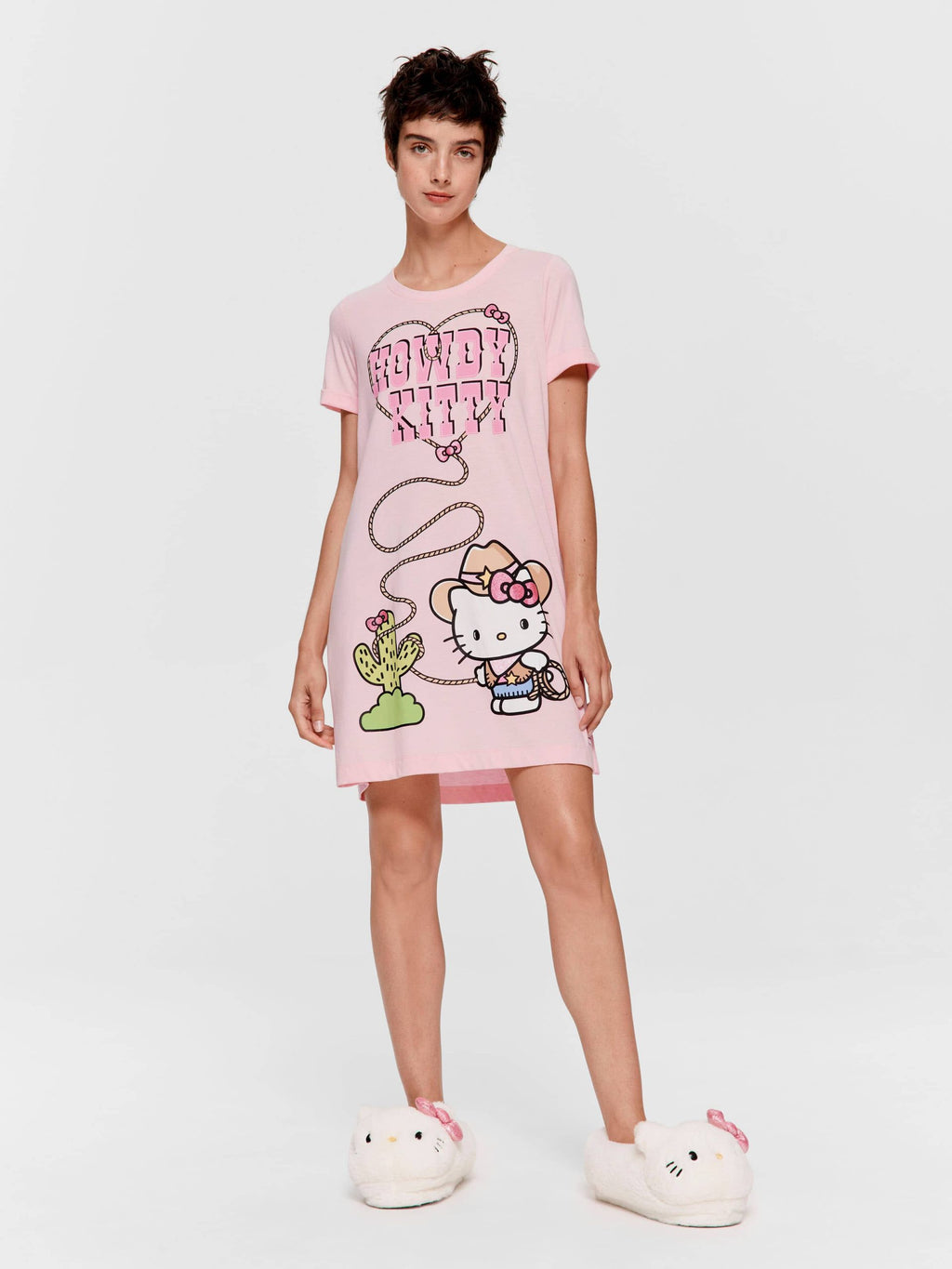 Howdy Hello Kitty Sleep Tee Multi