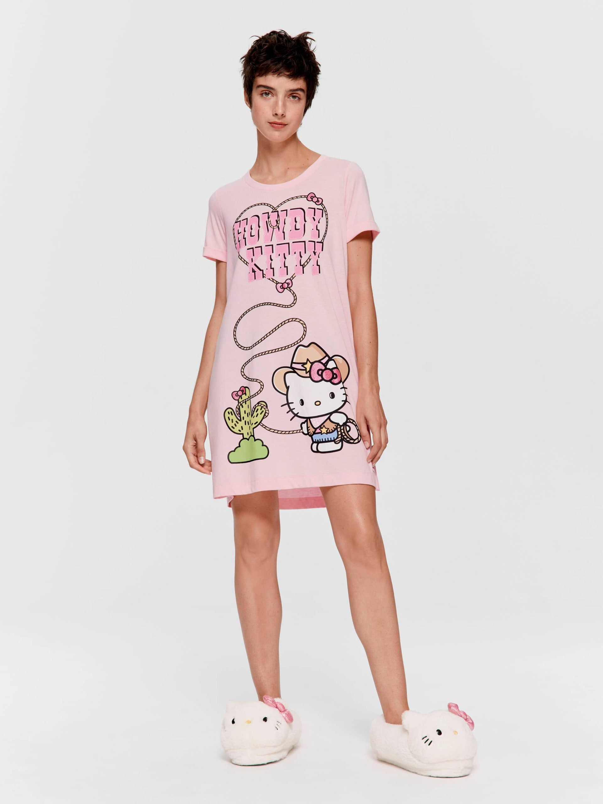 Howdy Hello Kitty Sleep Tee Multi