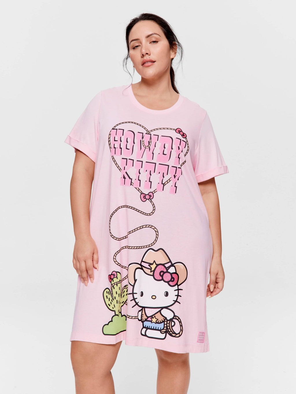 P.A. Plus Howdy Hello Kitty Sleep Tee Multi