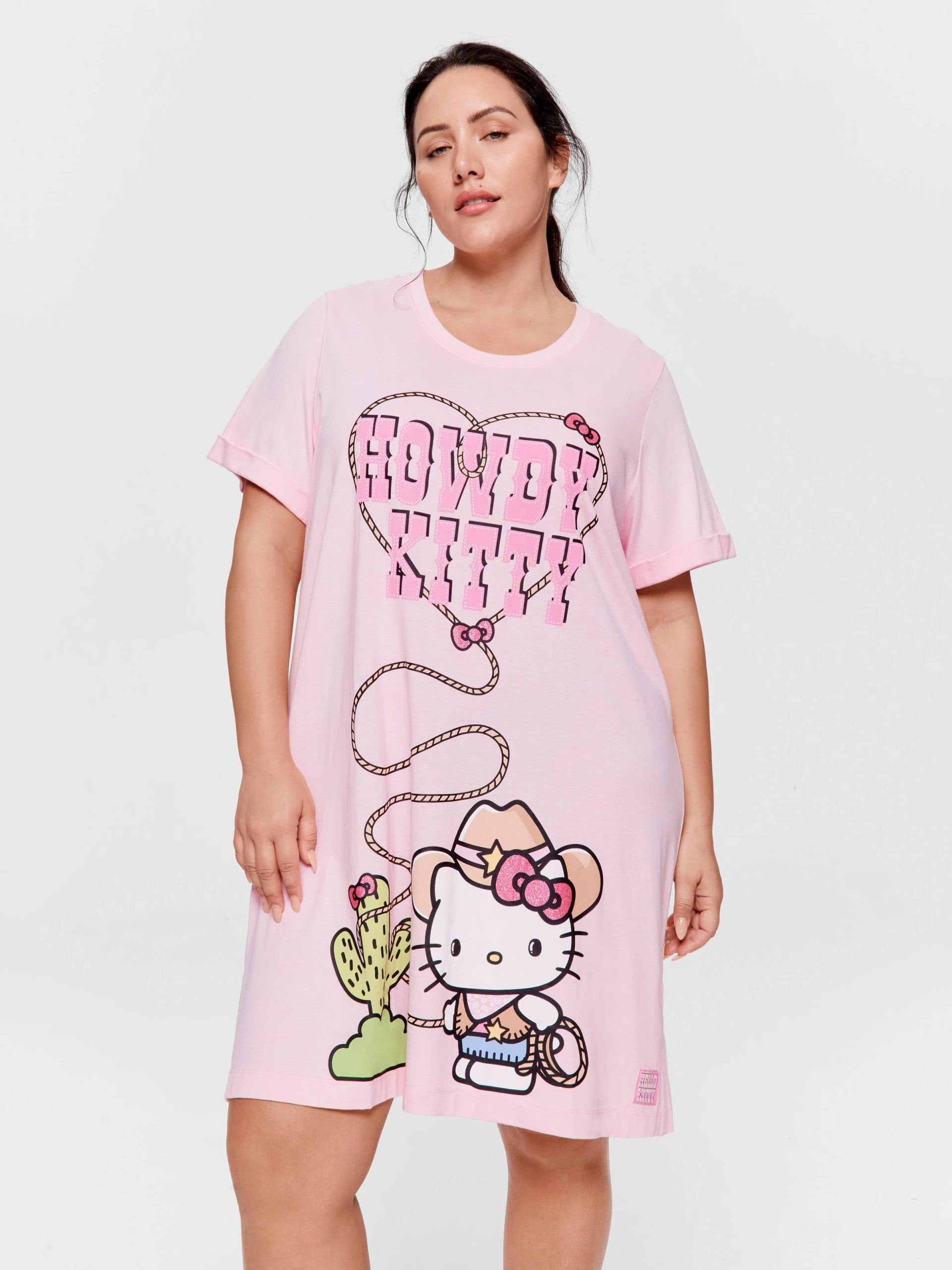 P.A. Plus Howdy Hello Kitty Sleep Tee Multi