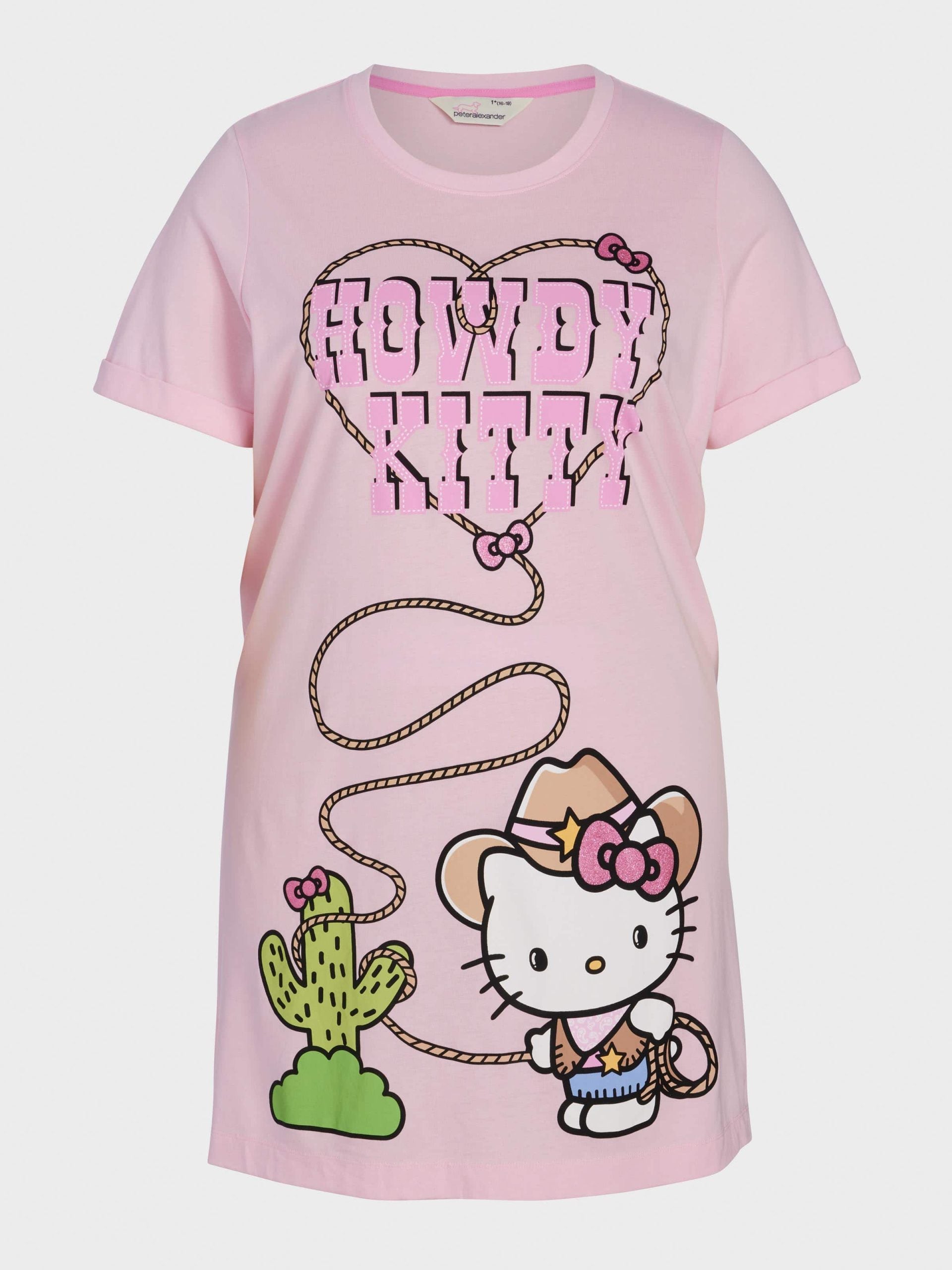 P.A. Plus Howdy Hello Kitty Sleep Tee Multi