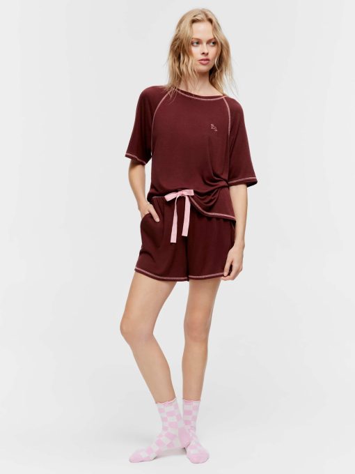 Contrast Mid Short brown