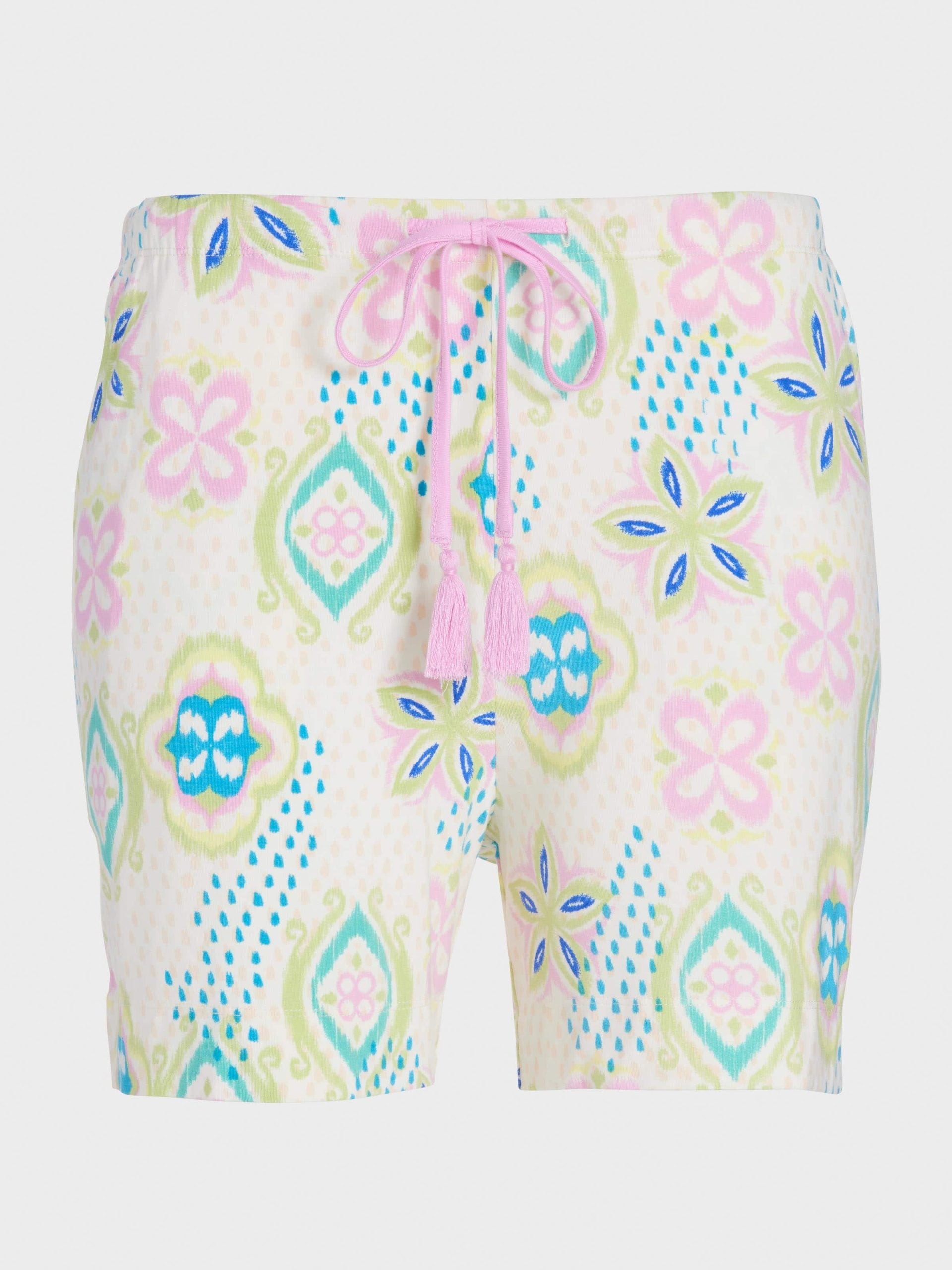 Pastel Printed Long Short multi