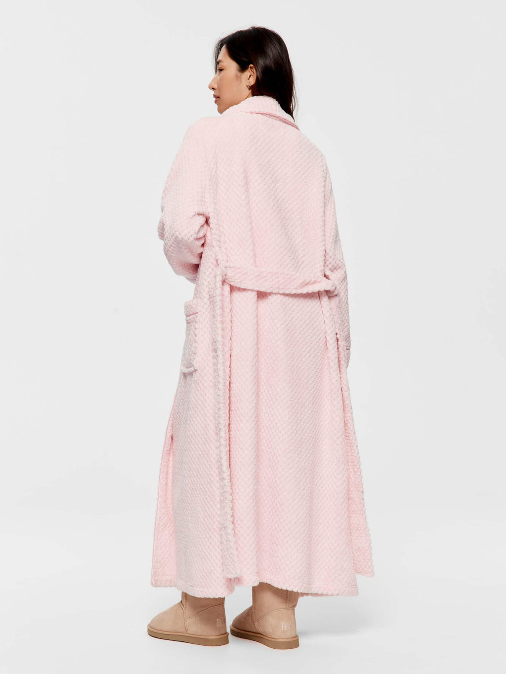 Peters Pink Jacquard Gown pink