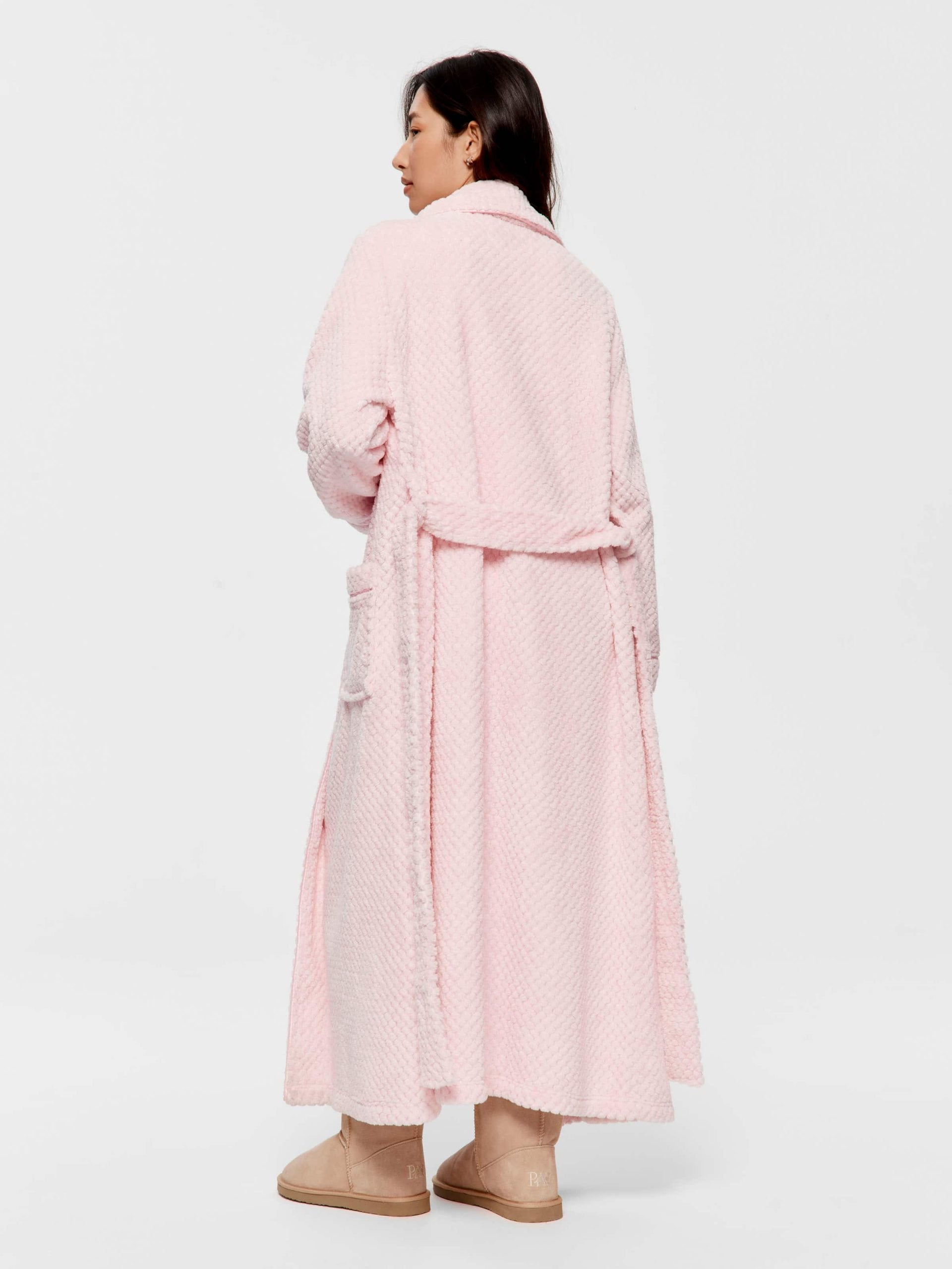 Peters Pink Jacquard Gown pink