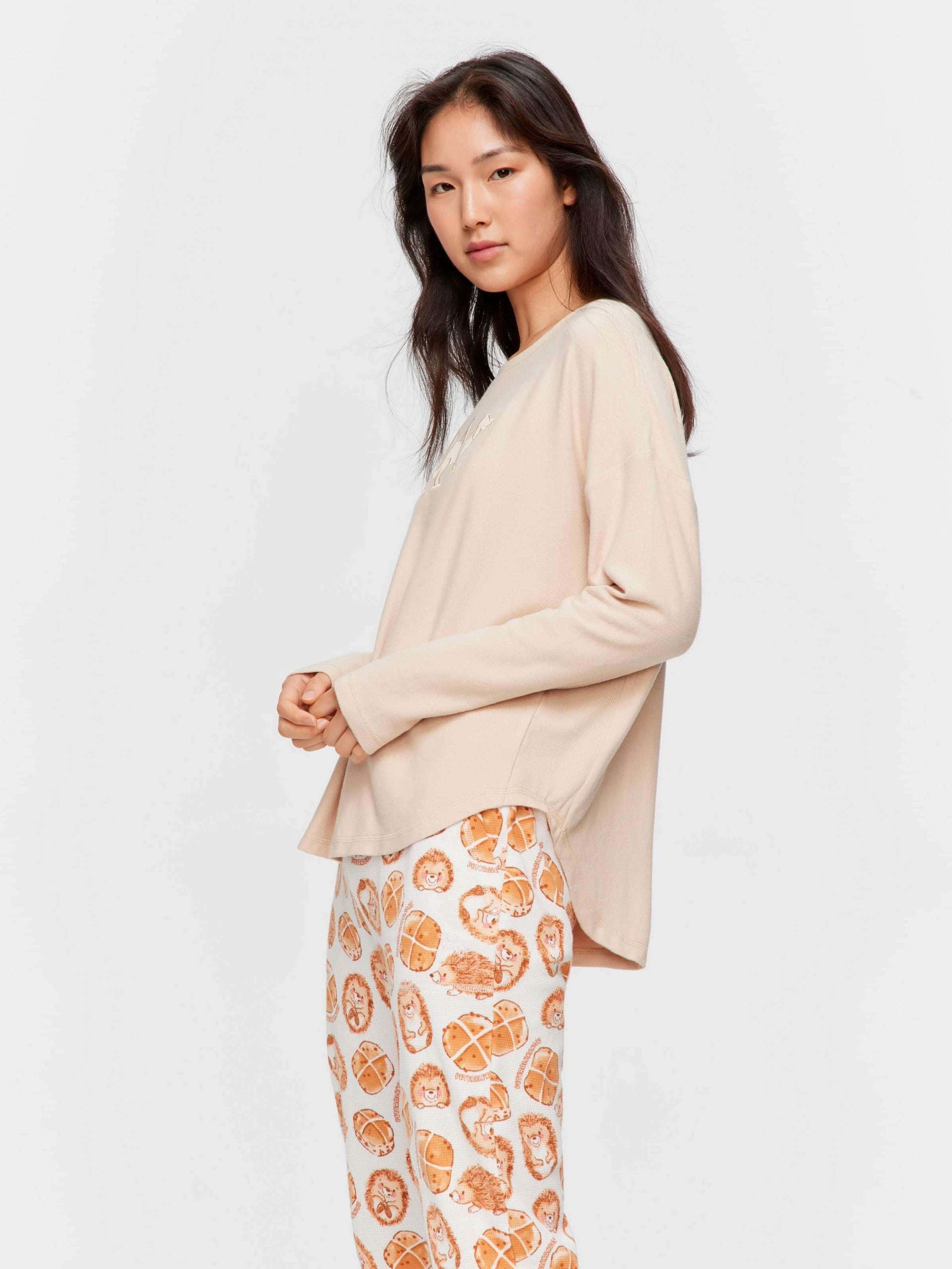 Caramel Plush P.A. Logo Sweater caramel
