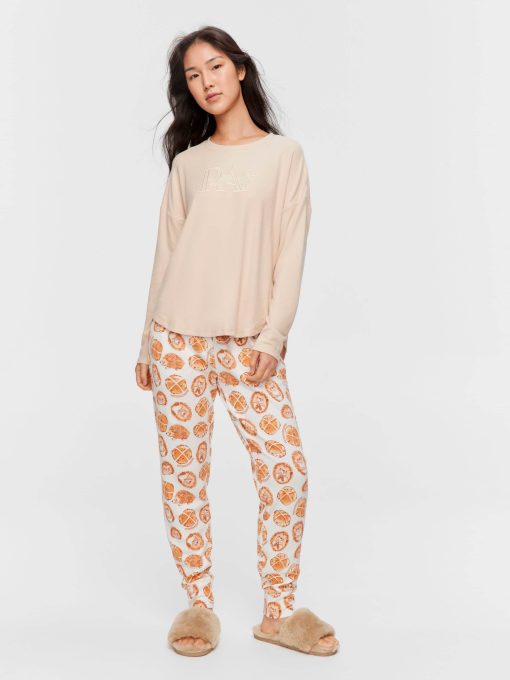 Caramel Plush P.A. Logo Sweater caramel