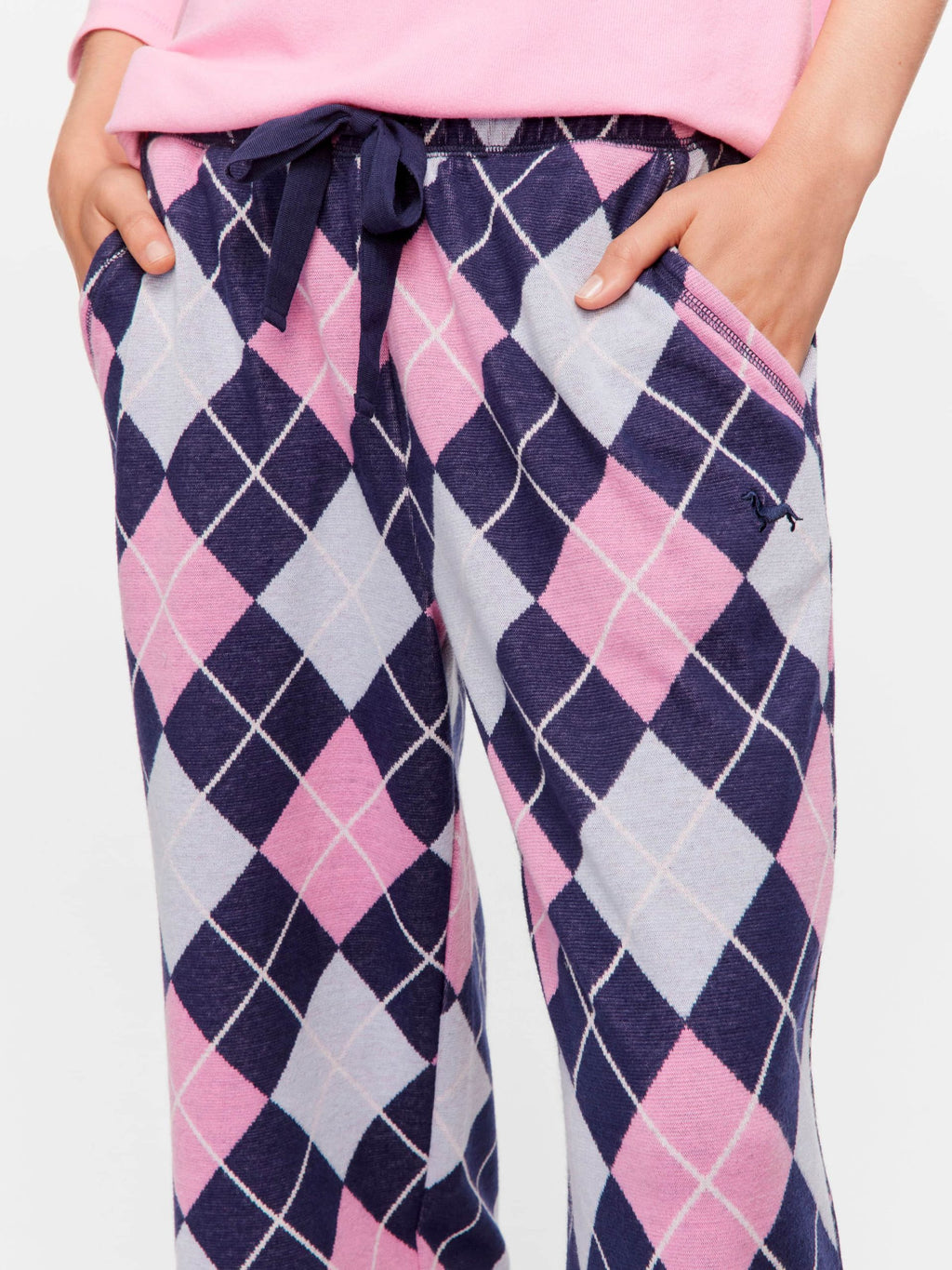 Argyle Straight Leg Pj Pant multi