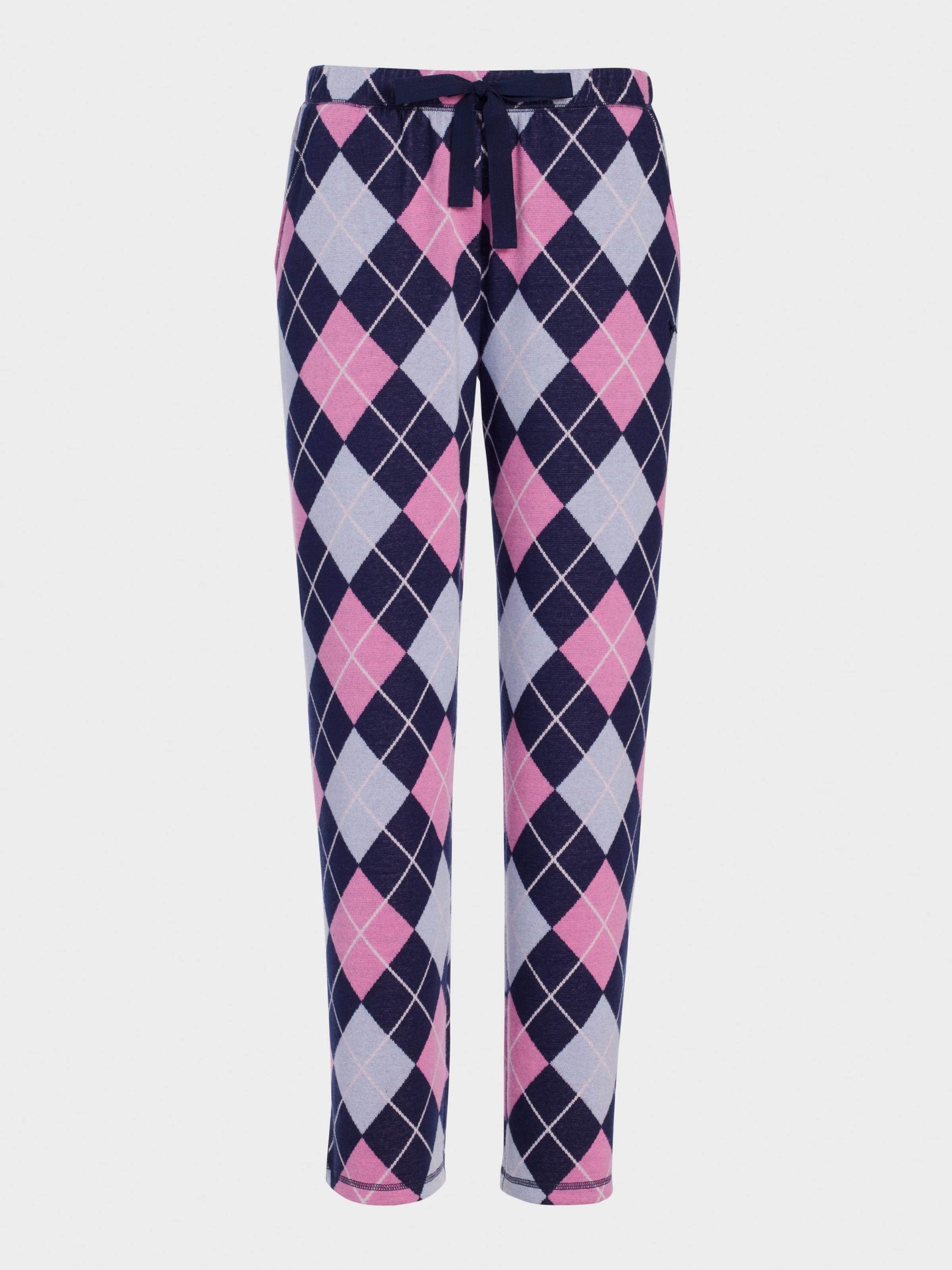 Argyle Straight Leg Pj Pant multi