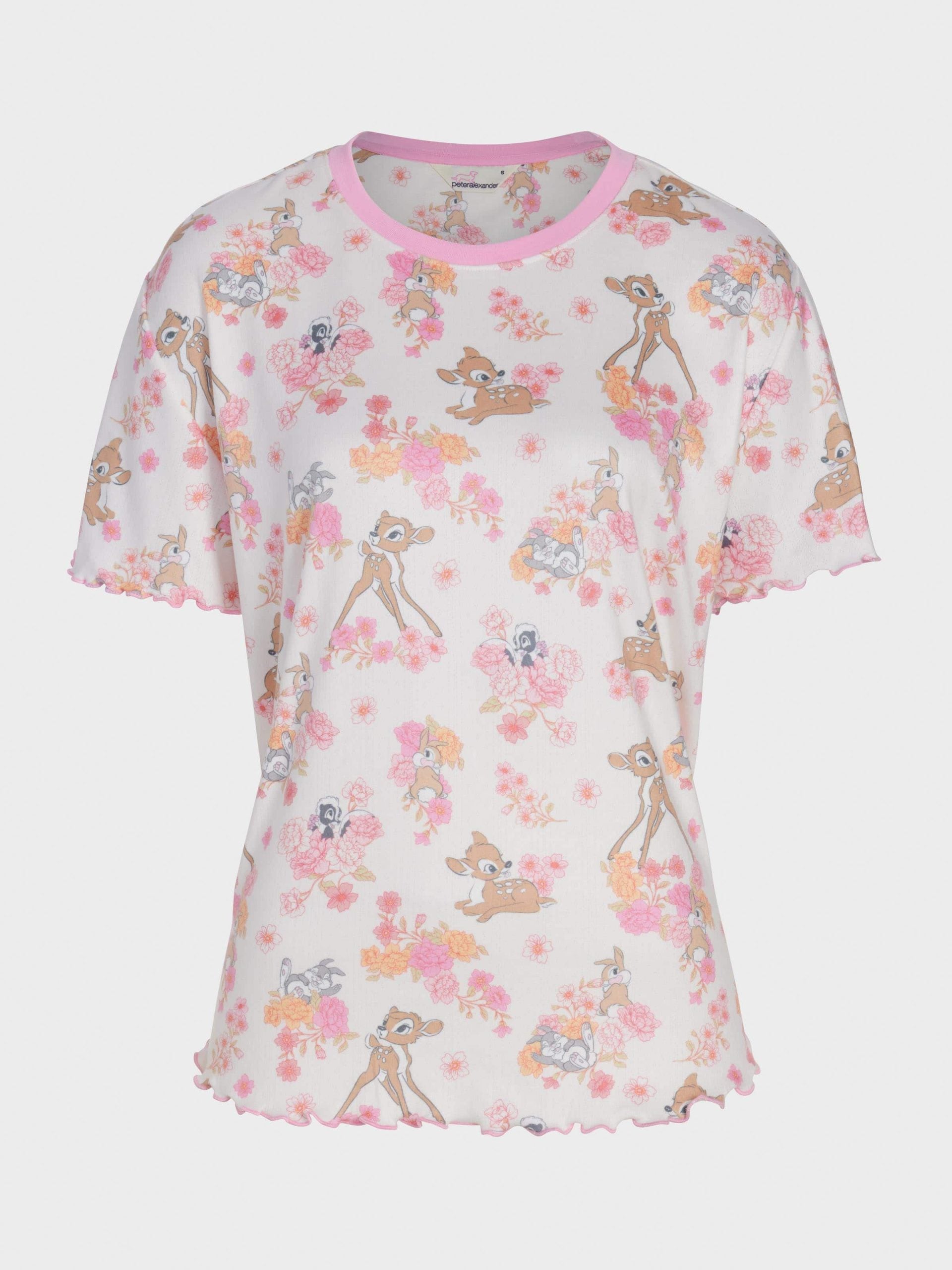 Bambi Pointelle Oversized Tee multi