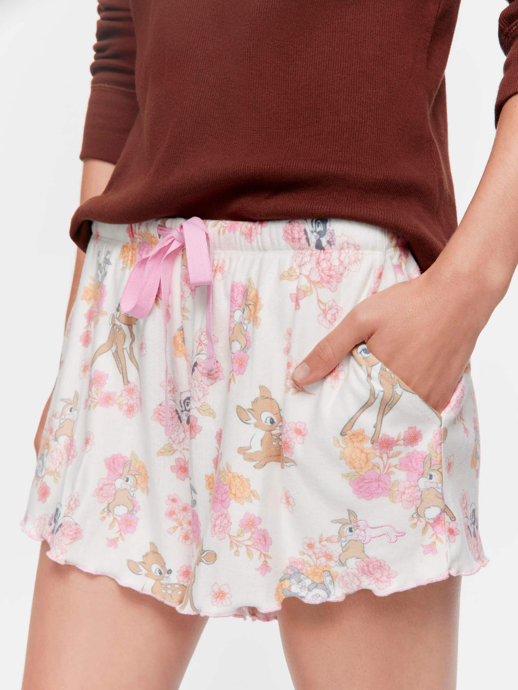 Bambi Pointelle Mini Short multi