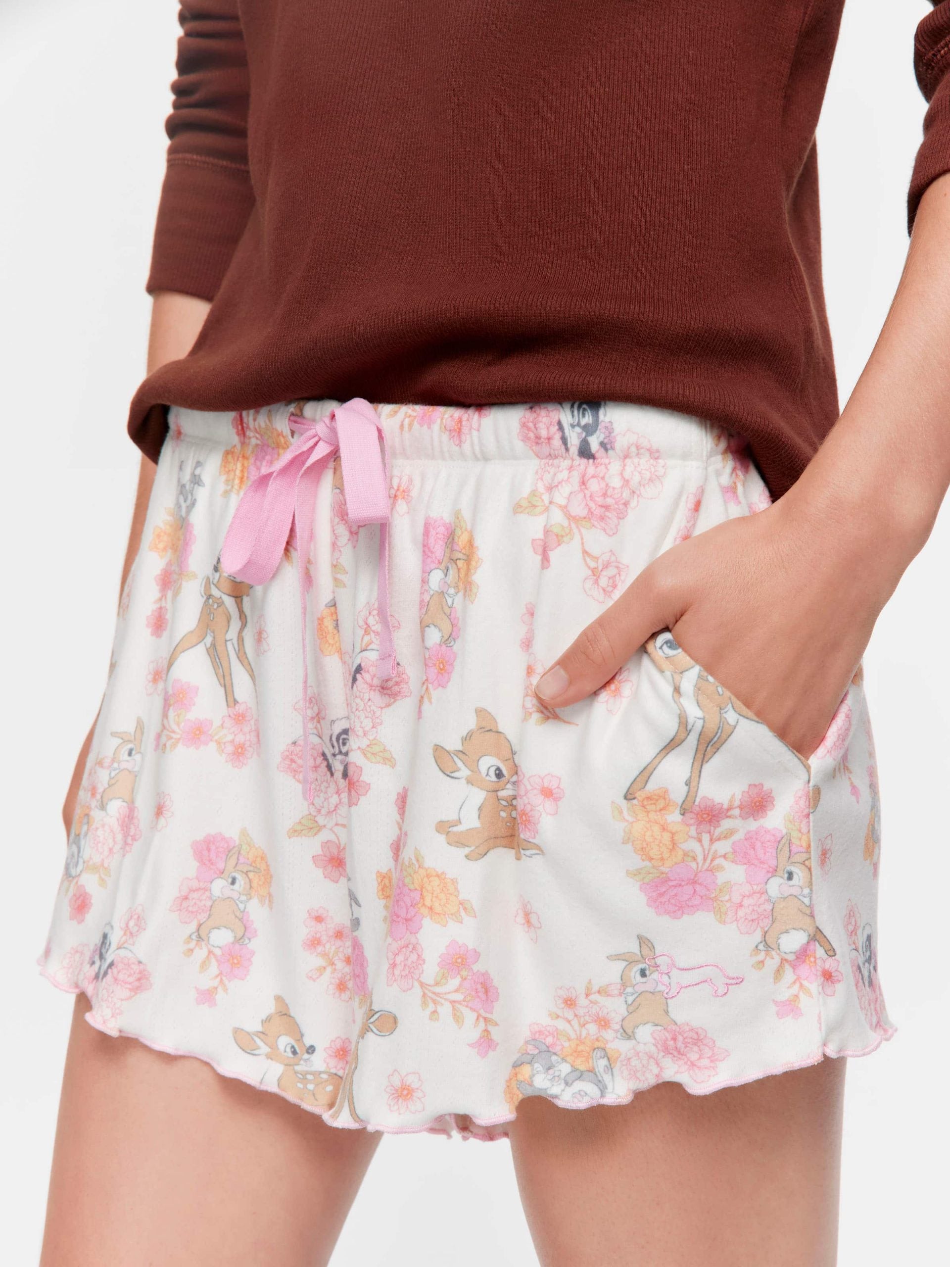 Bambi Pointelle Mini Short multi
