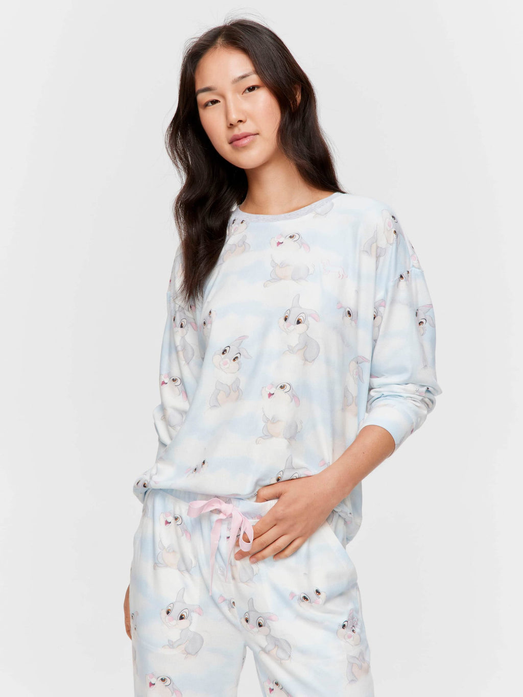 Thumper Plush Long Pj Set multi