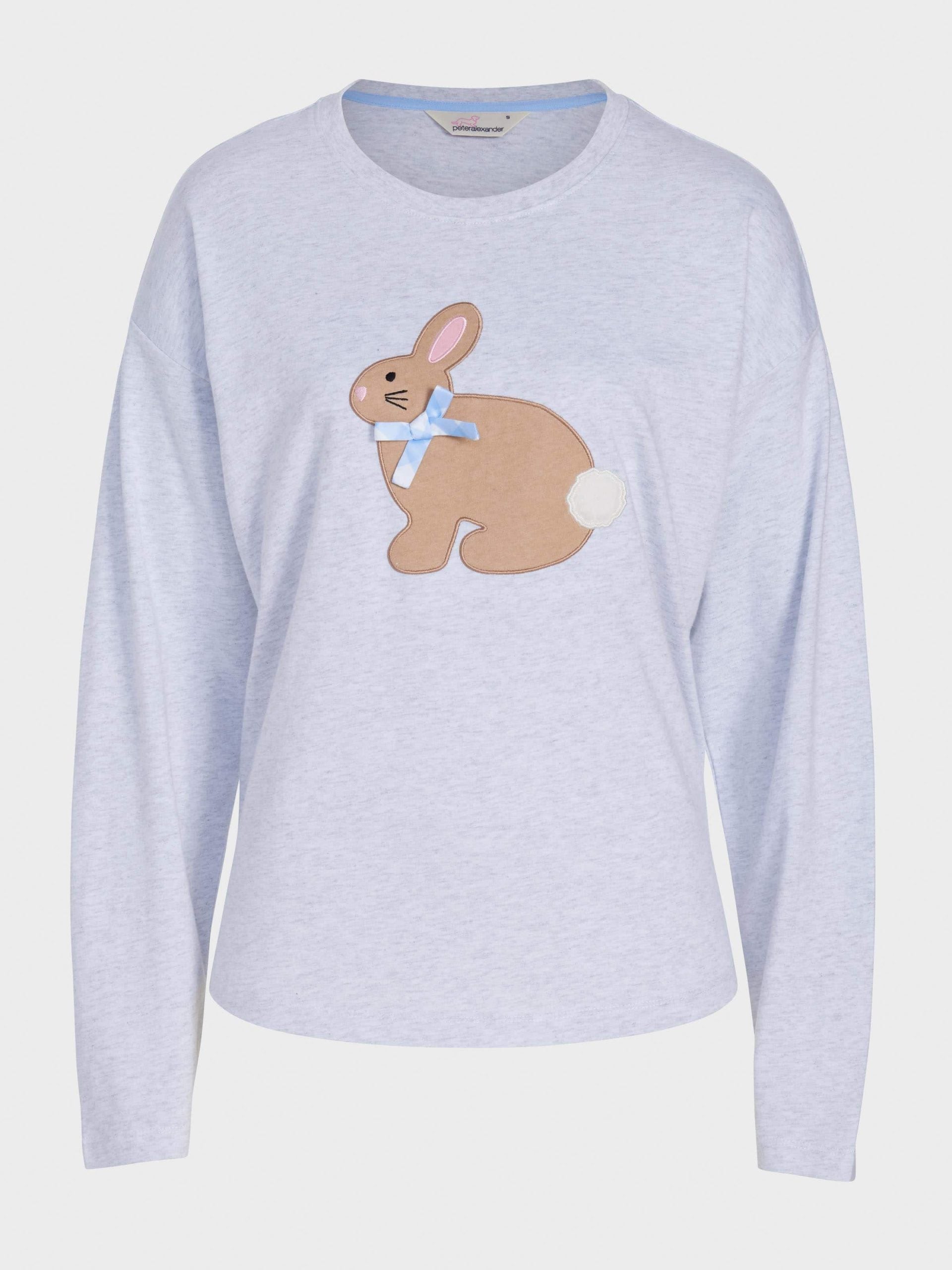 Crafty Bunny Long Sleeve Top greymarle