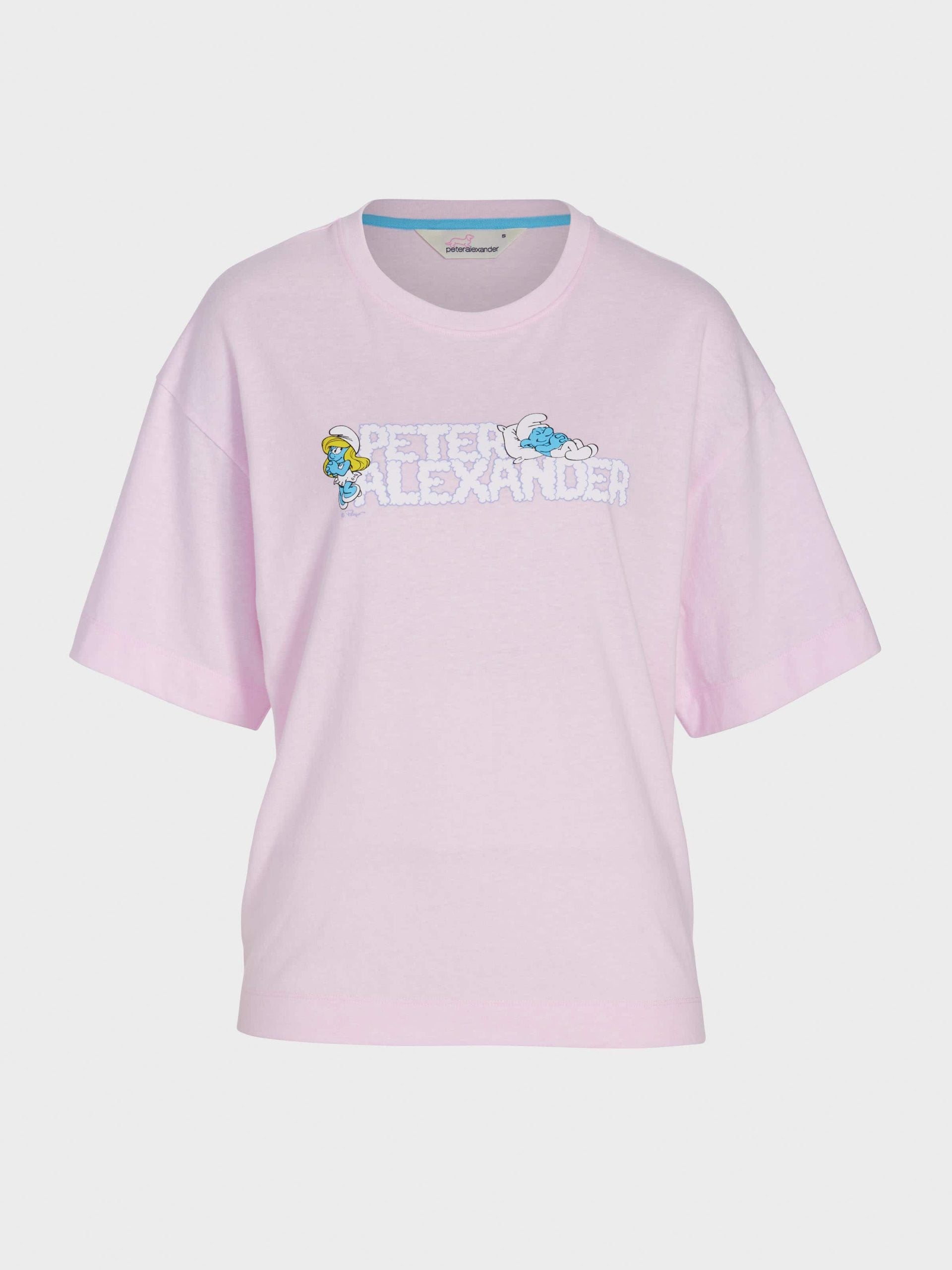 The Smurfs Tee pink