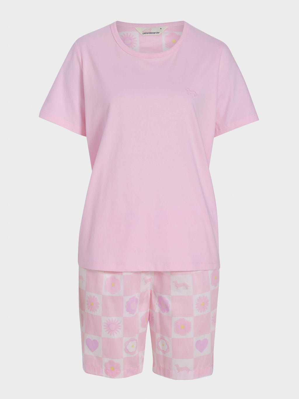 Penny Check Floral Pj Set multi