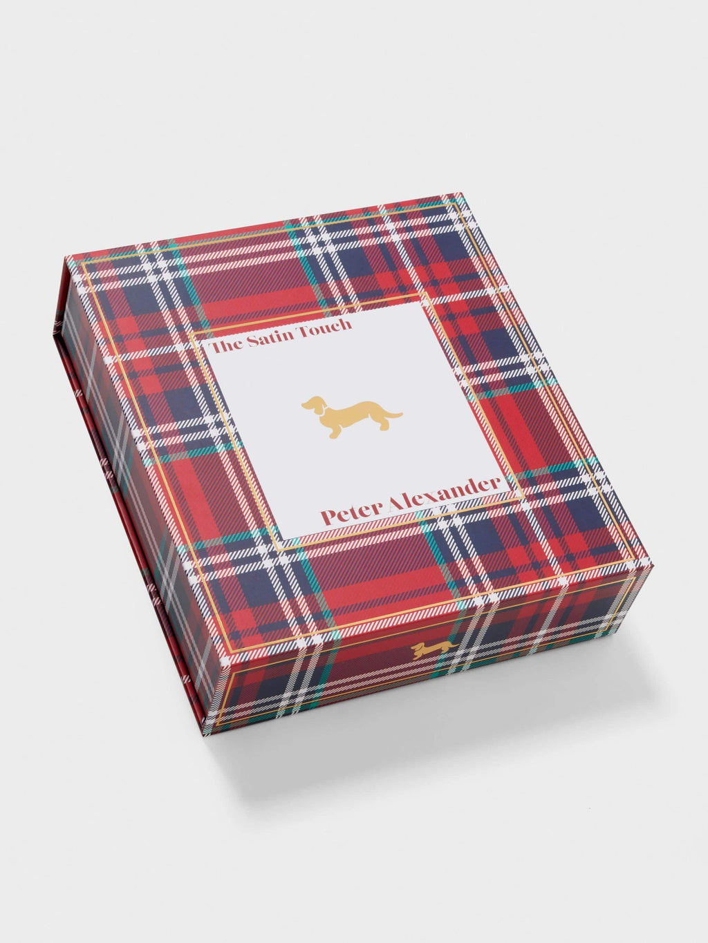 Red Tartan Satin Pj Set redtartan