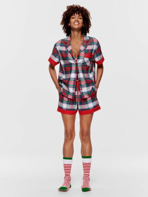 Tartan Short Sleeve Shirt multi
