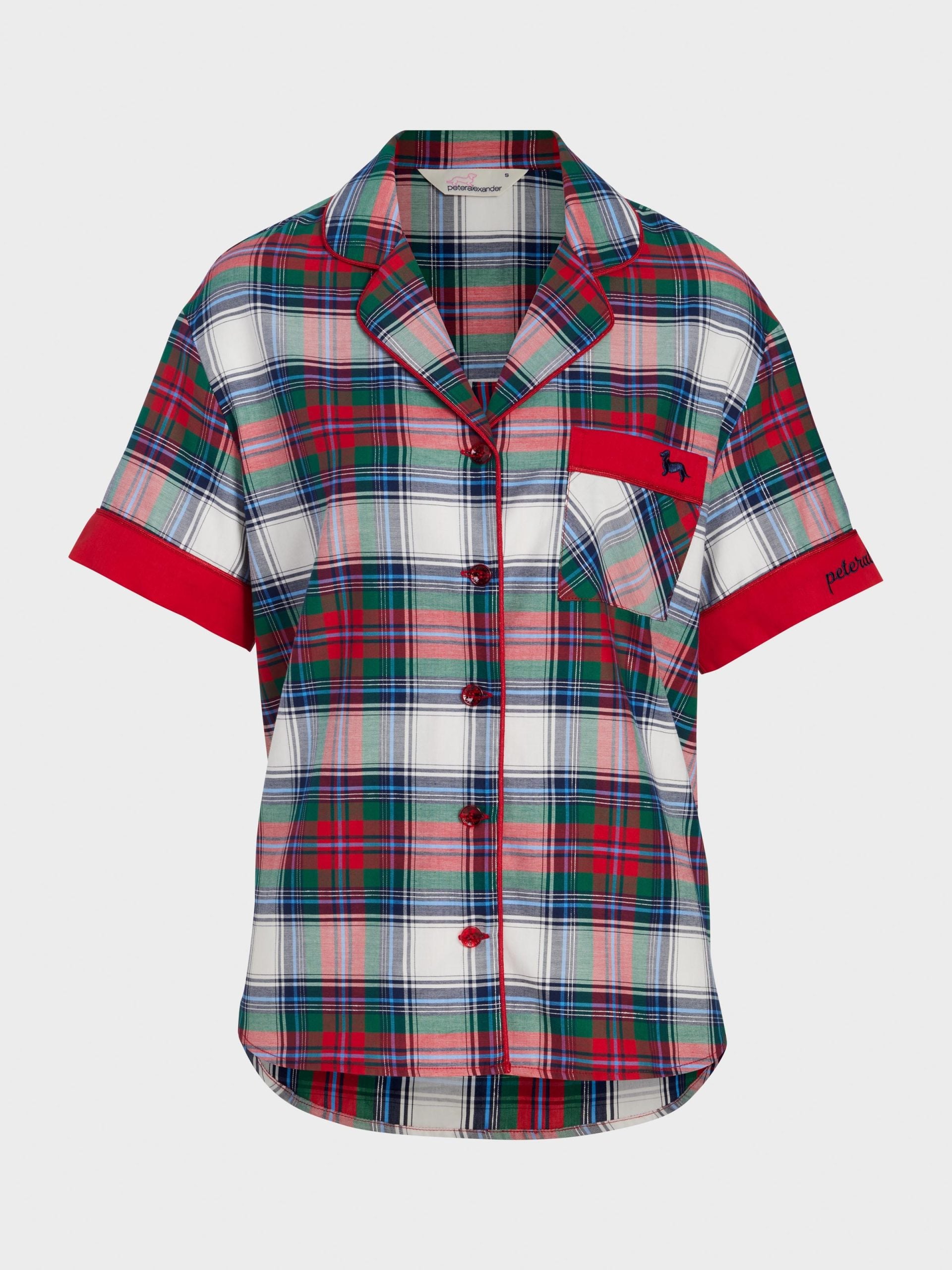 Tartan Short Sleeve Shirt multi