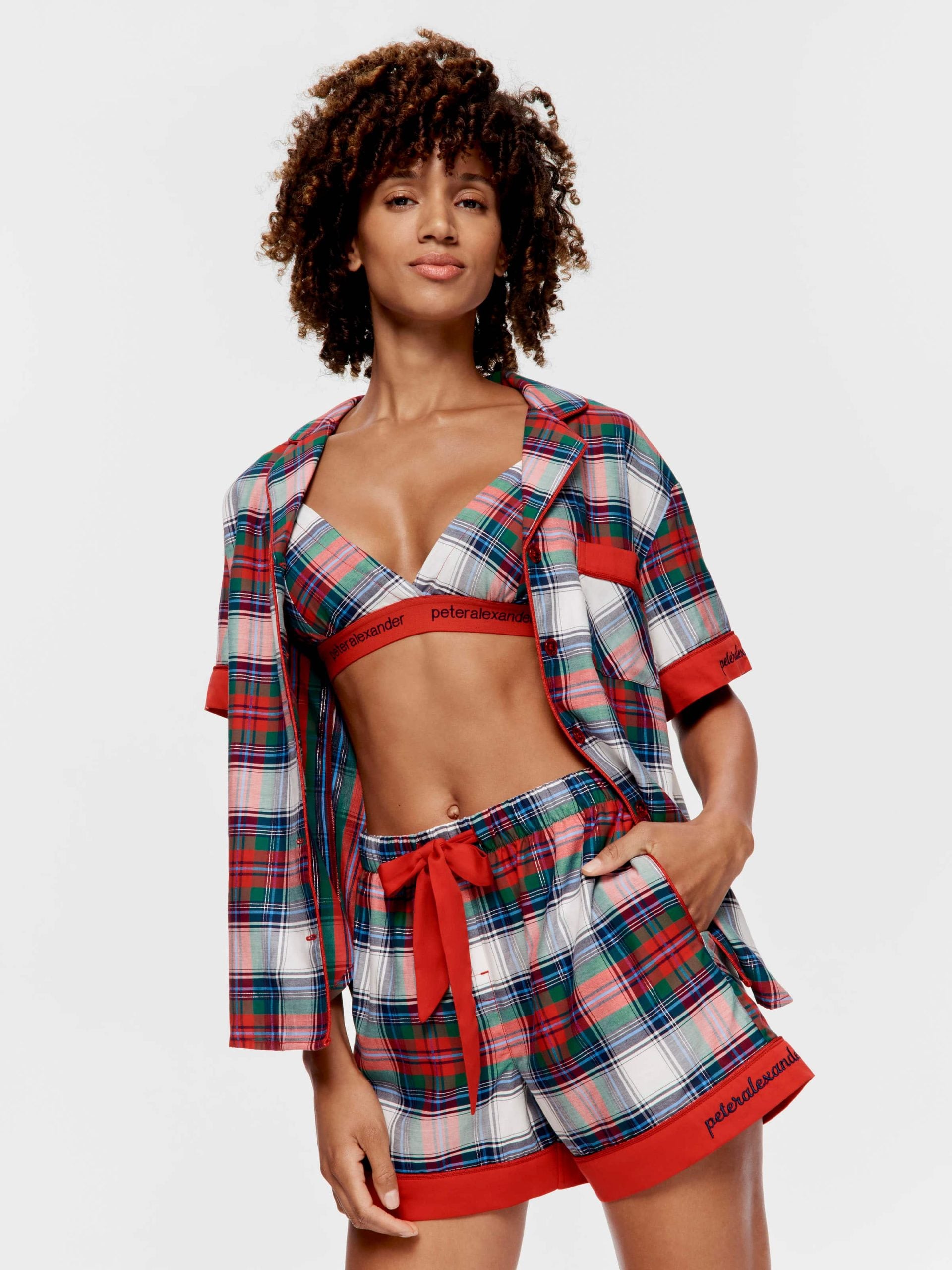 Tartan Mid Tux Short multi