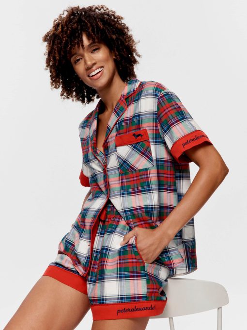 Tartan Mid Tux Short multi