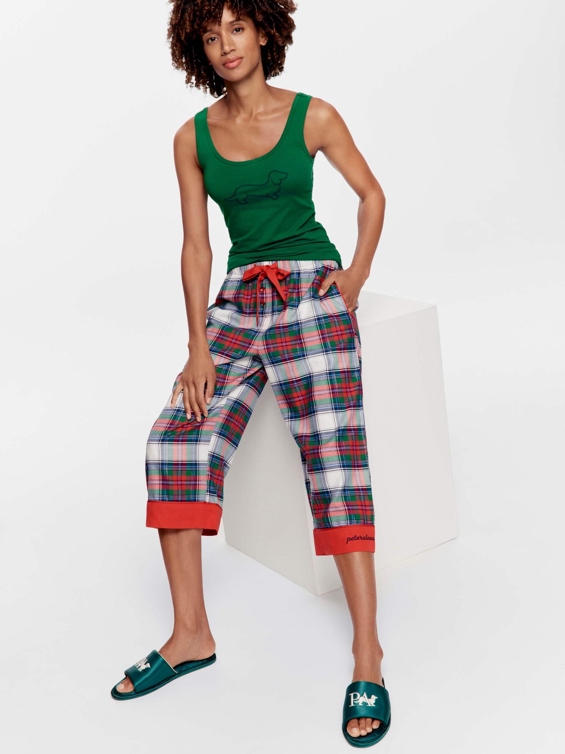 Tartan 3/4 Pj Pant multi