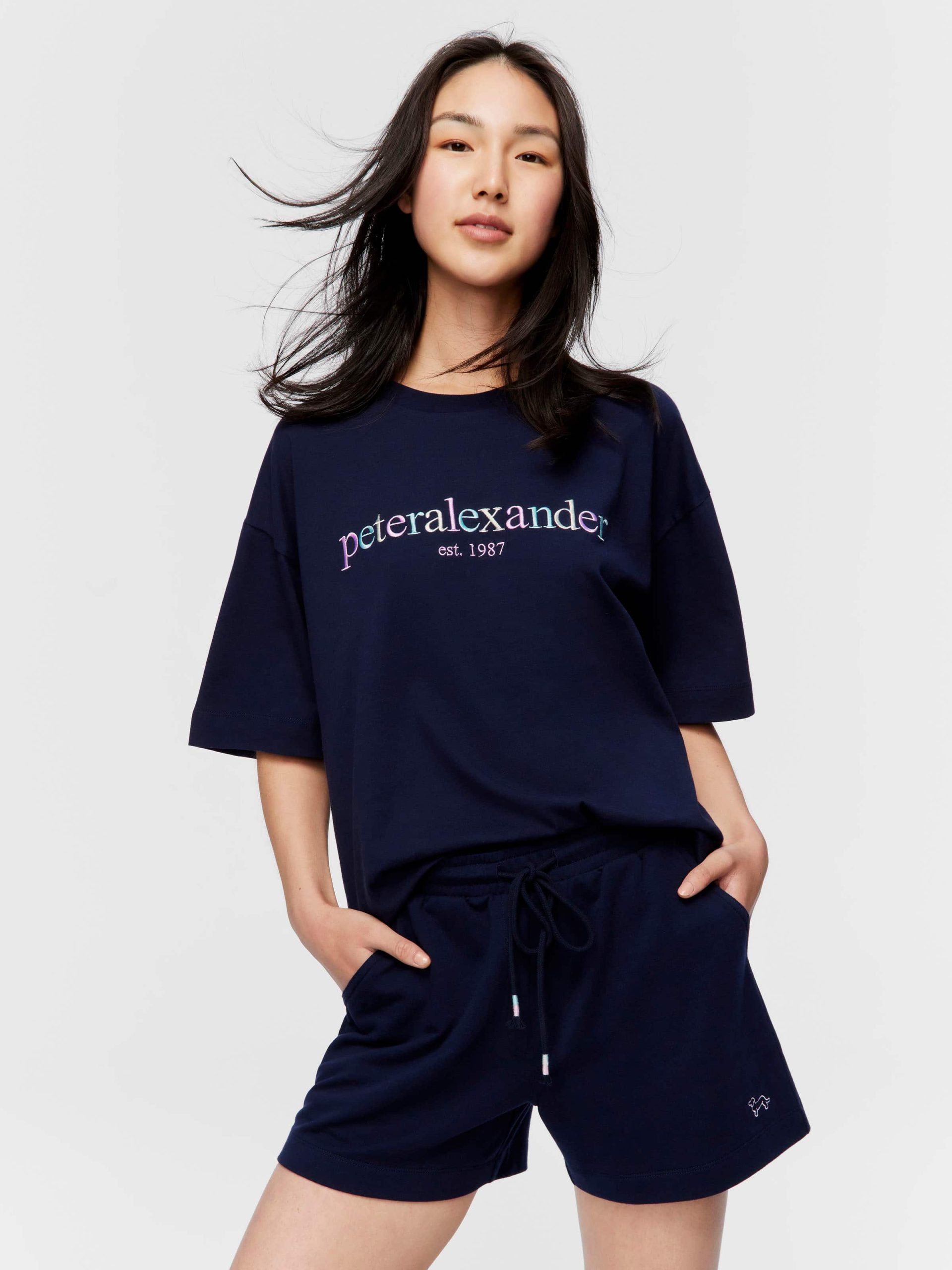 Navy Heritage Short navy