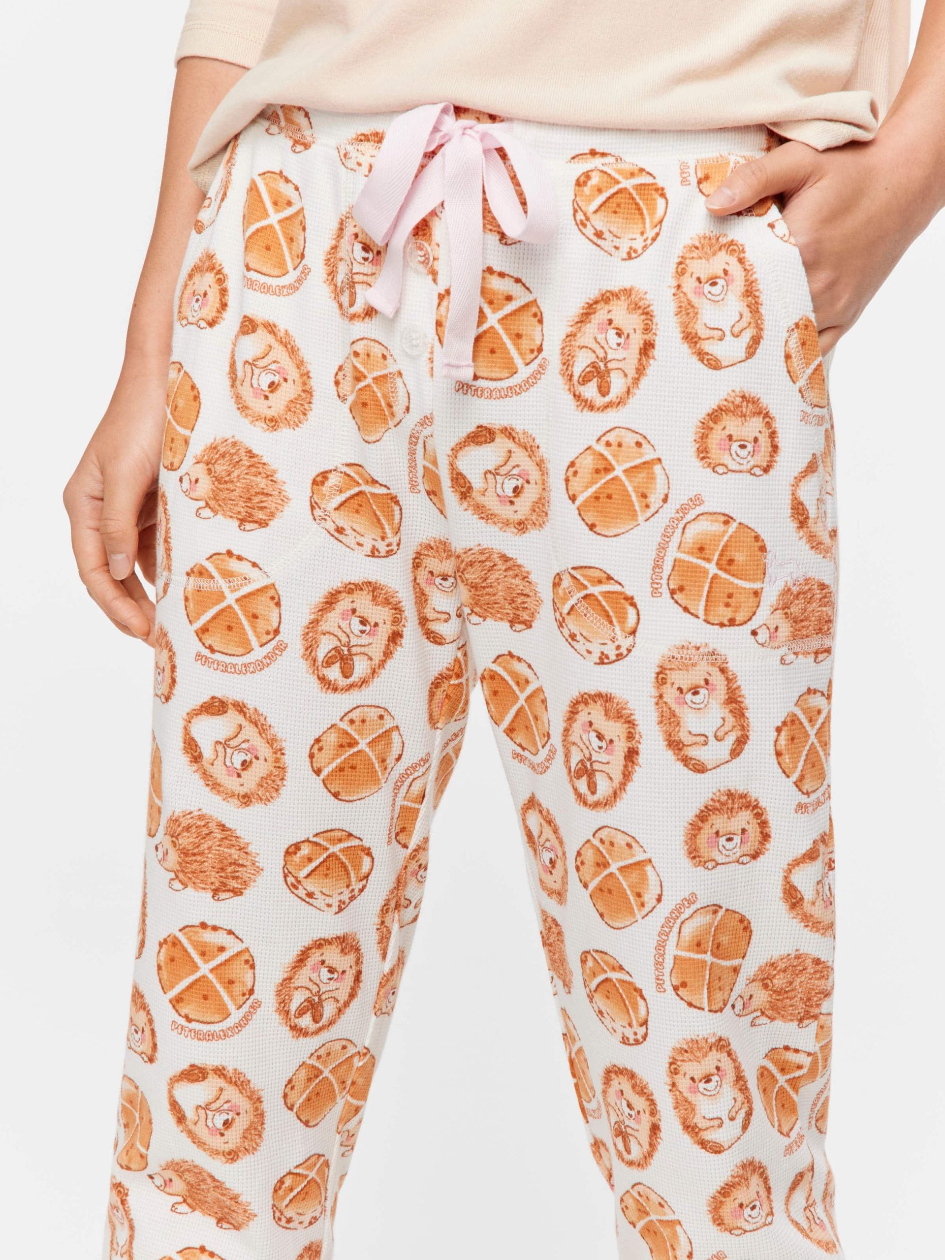 Cute Buns Waffle Easy Pj Pant multi