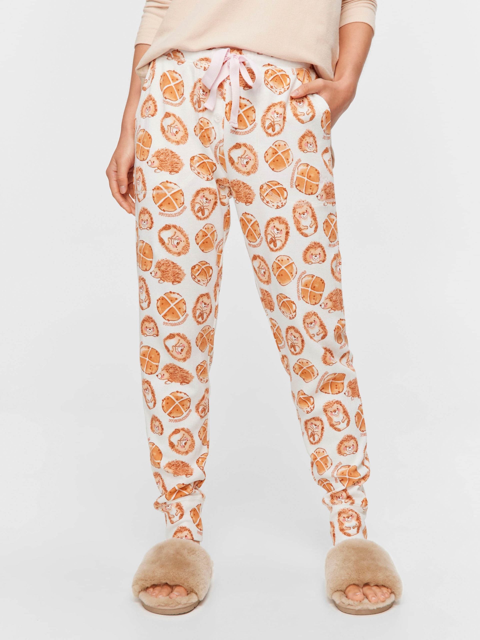 Cute Buns Waffle Easy Pj Pant multi
