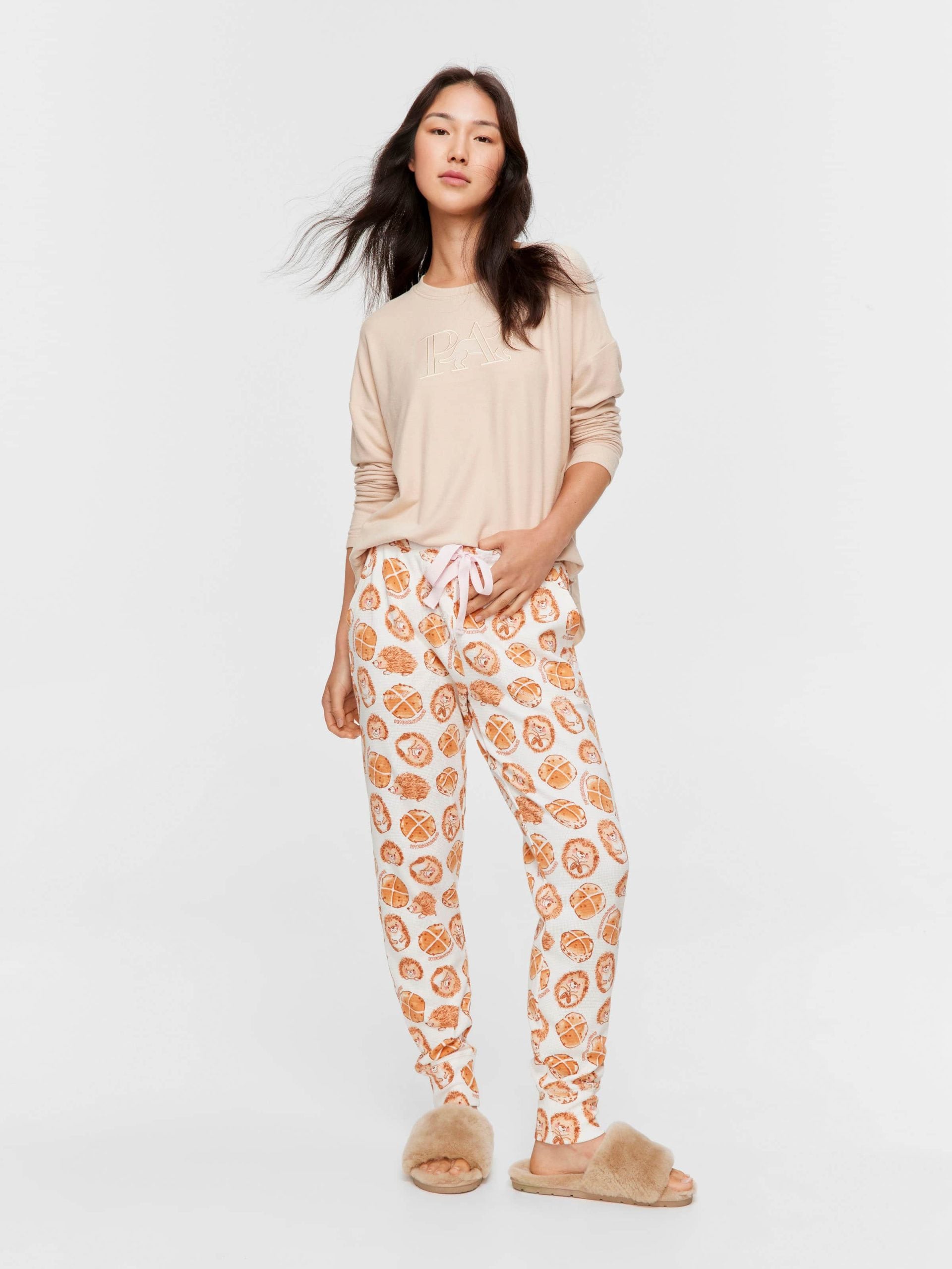 Cute Buns Waffle Easy Pj Pant multi