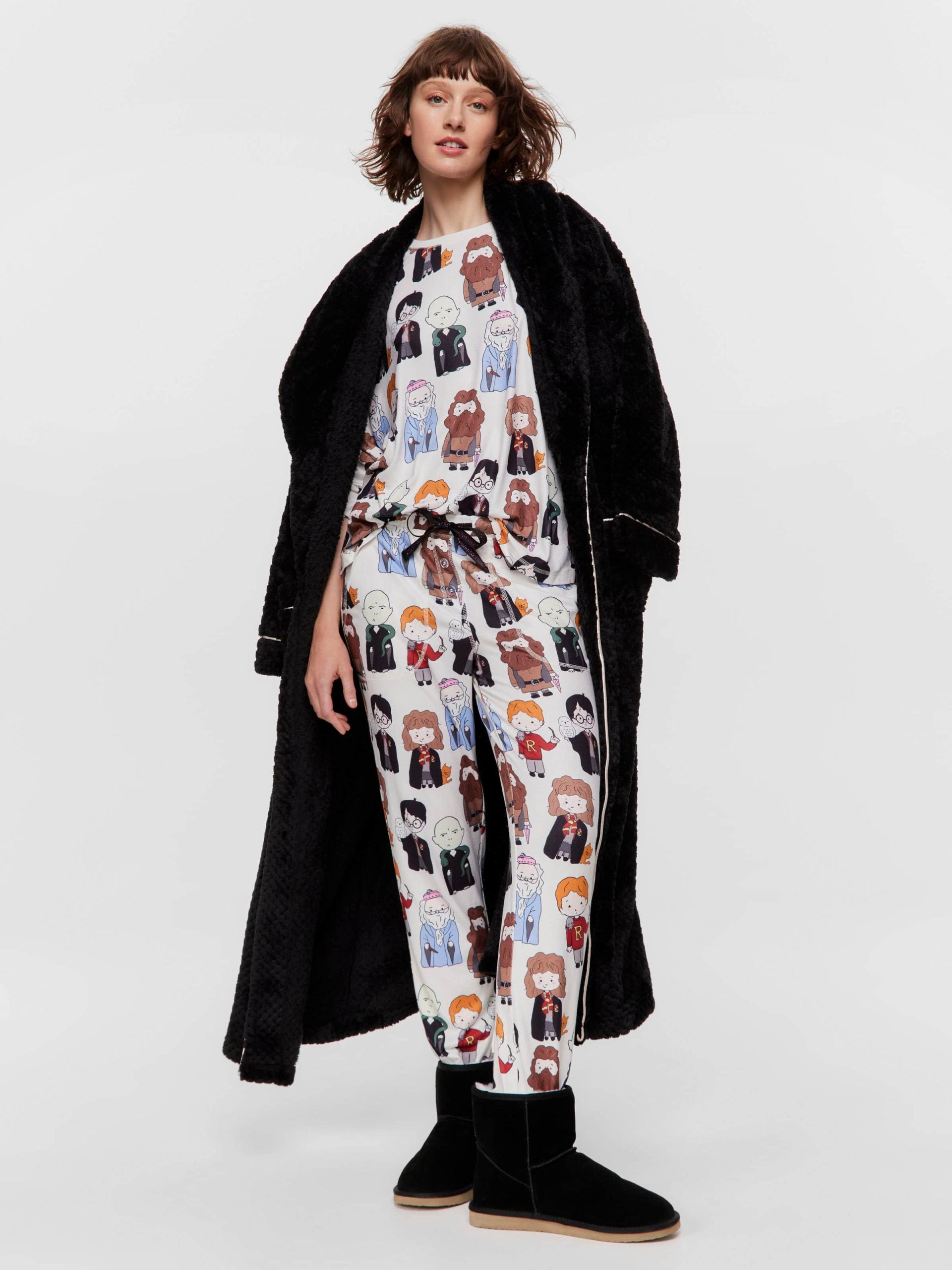 Harry Potter Plush Character Pj Pant multi
