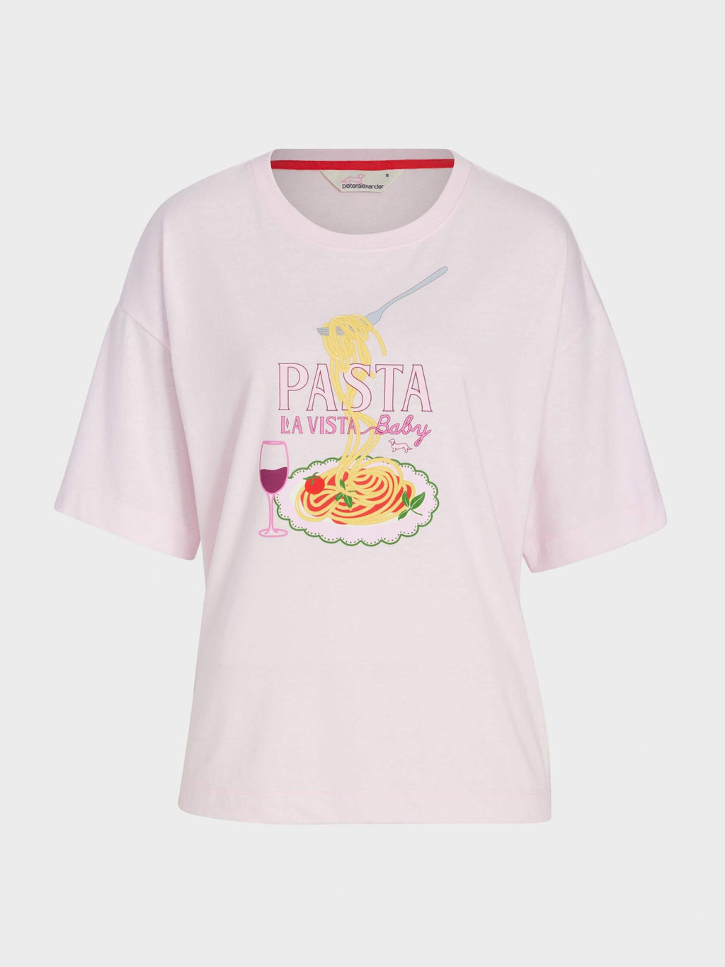 Pasta Tee pink